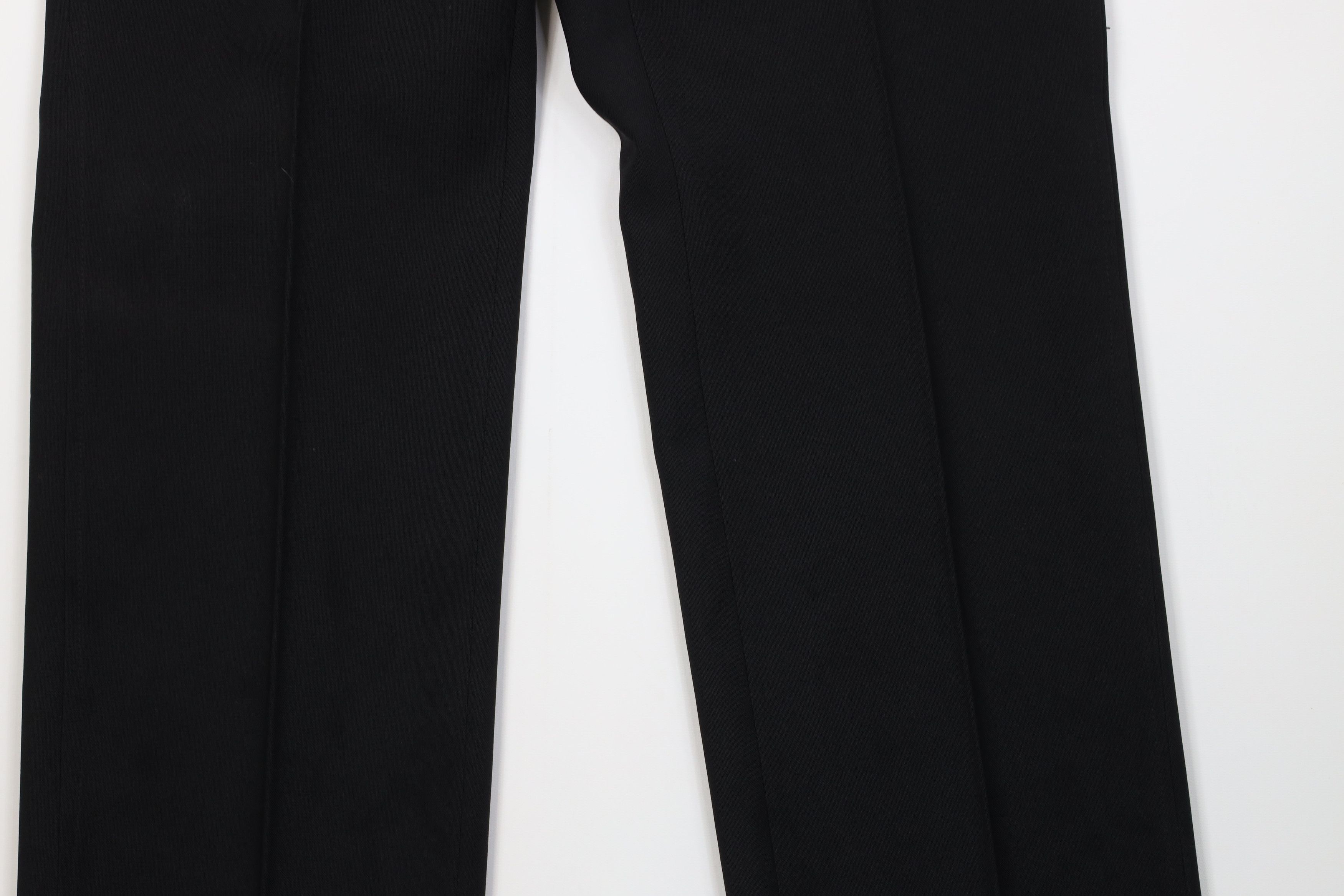 Vintage Vintage 70s Streetwear Flared Wide Leg Chino Pants Black USA Size US 36 / EU 52 - 4 Thumbnail