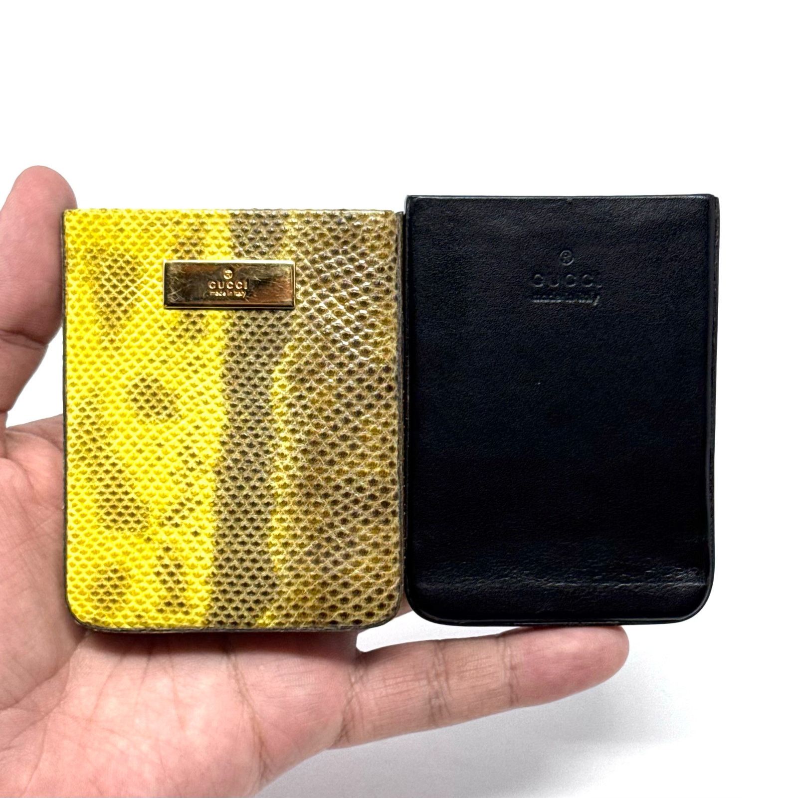 Gucci Gucci Yellow Cardholder Wallet Size ONE SIZE - 6 Thumbnail