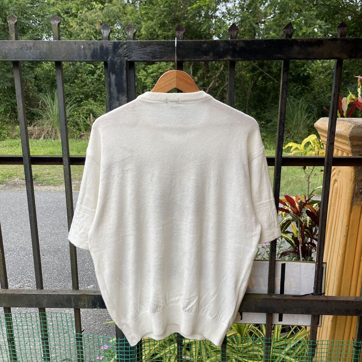 Hardy Amies 🔥Vintage Hardy Amies Big Logo Shorts Sleeves Jumper Wear Size US M / EU 48-50 / 2 - 2 Thumbnail