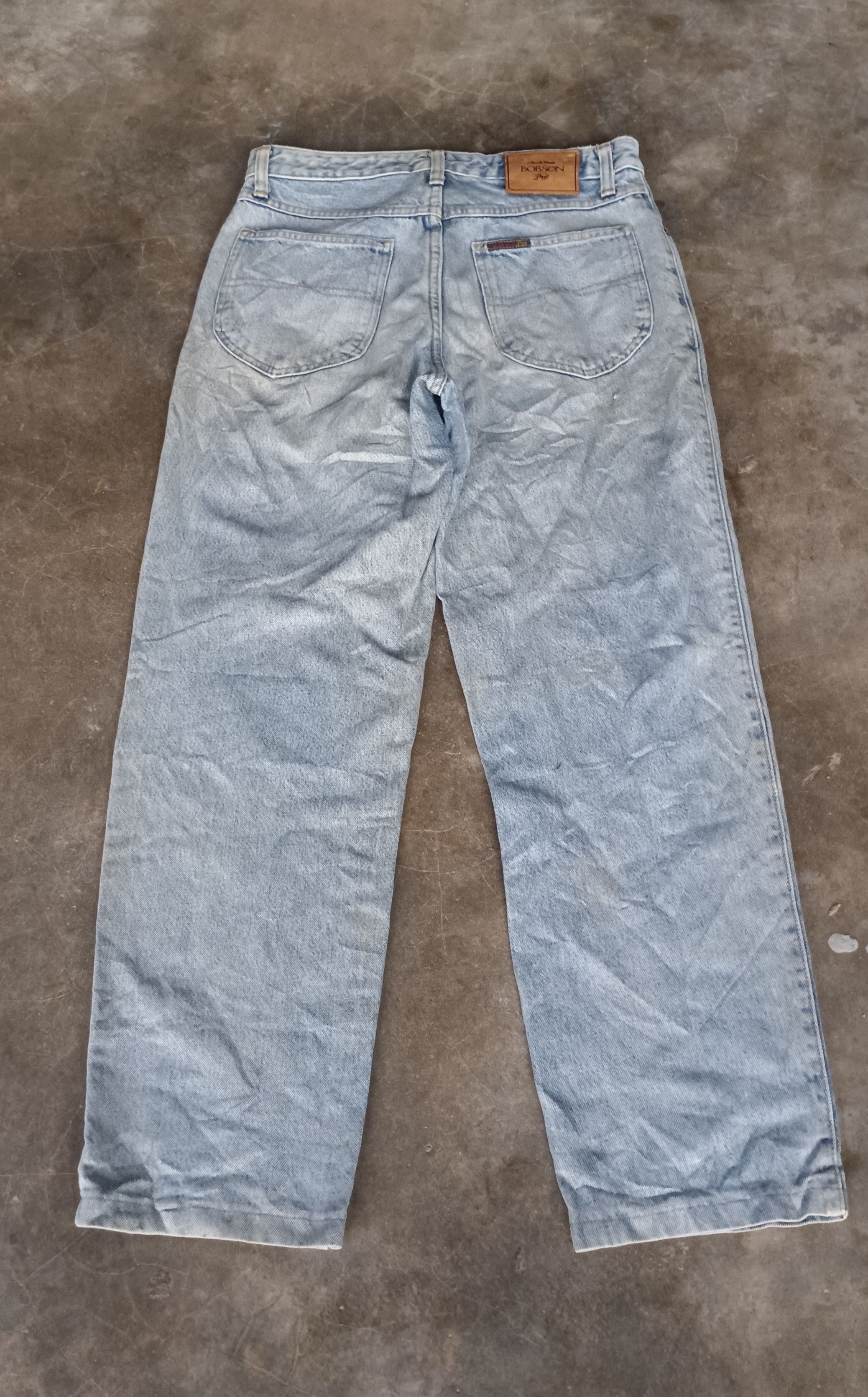 If Six Was Nine × Japanese Brand Vintage💥 Bobson Nouvelle Version Pro Distressed Denim Size US 30 / EU 46 - 1 Thumbnail