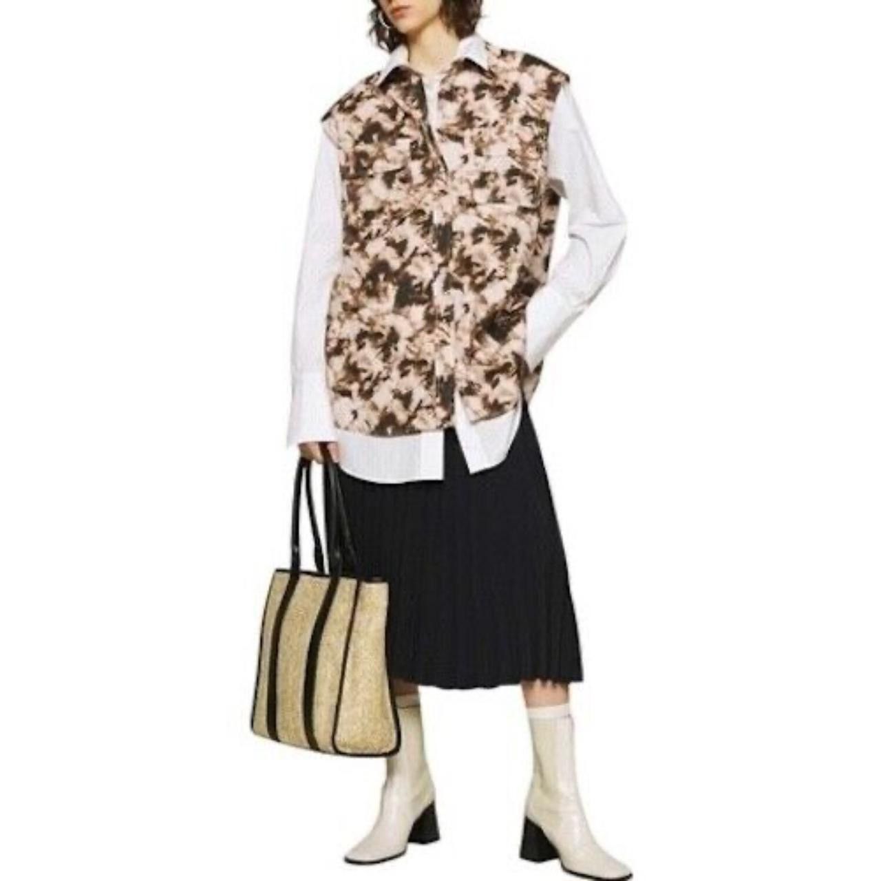 Samsoe Samsoe New SAMSOE SAMSOE Oversized Sleeveless Button Down Shirt Size XXS / US 00 / IT 34 - 3 Thumbnail