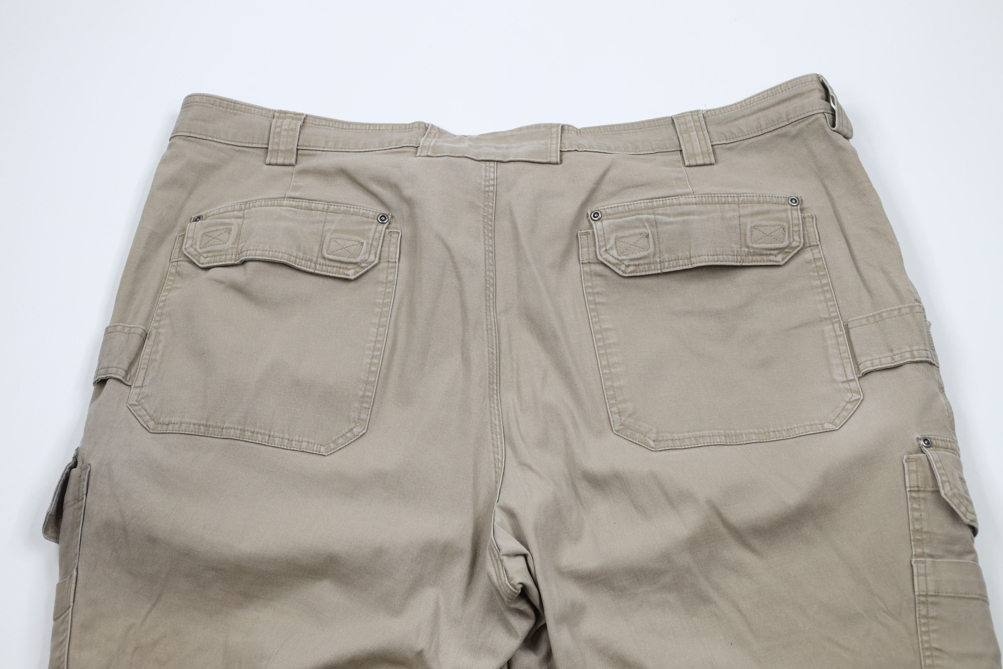 Duluth Trading Company × Vintage Duluth Trading Co Flex Fire Hose Wide Leg Cargo Pants Size US 44 / EU 60 - 12 Thumbnail