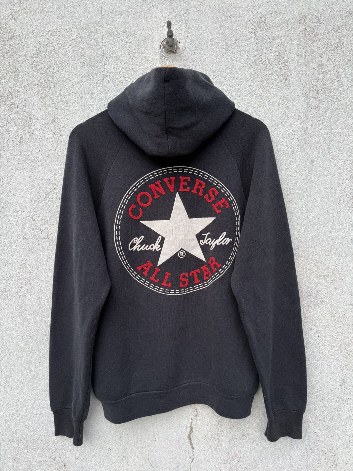 Converse Vintage 90s Converse Made in USA Hoodie Size US L / EU 52-54 / 3 - 1 Thumbnail