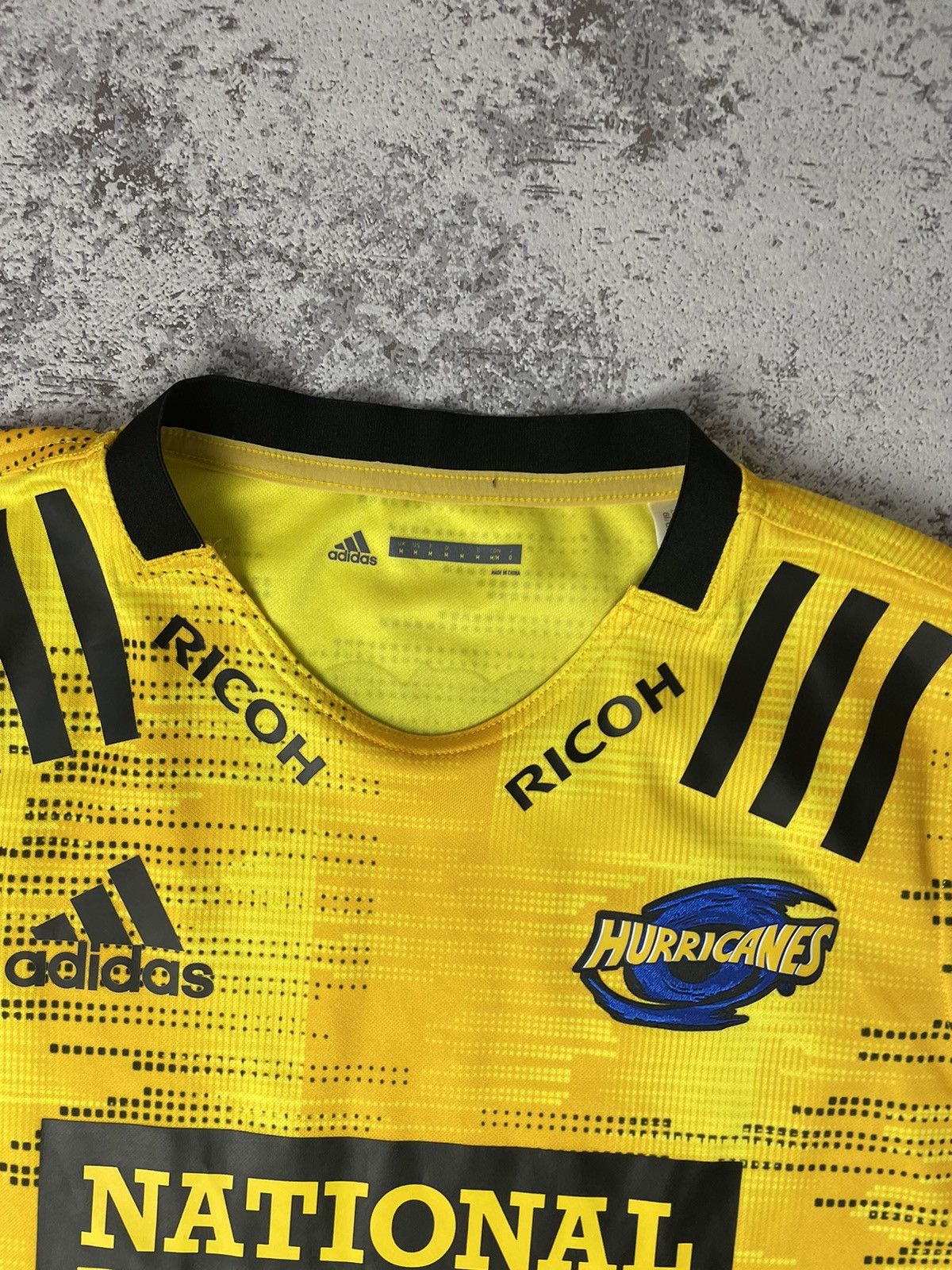 Adidas Wellington Hurricane Jersey Rugby Shirt 2020 Adidas Yellow M Size US M / EU 48-50 / 2 - 4 Thumbnail