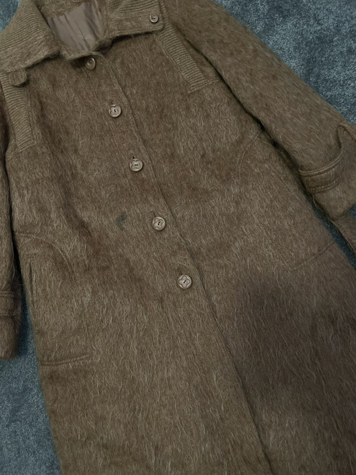 Other Vintage Mohair Wool Fur Jacket Size US L / EU 52-54 / 3 - 3 Thumbnail