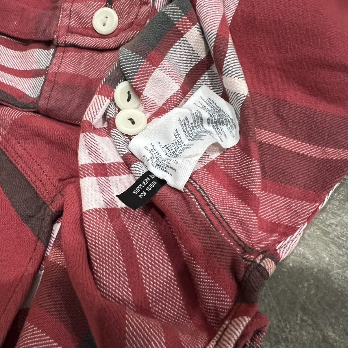 RRL Ralph Lauren RRL Ralph Lauren Flannel Button up Shirt Size US S / EU 44-46 / 1 - 5 Thumbnail