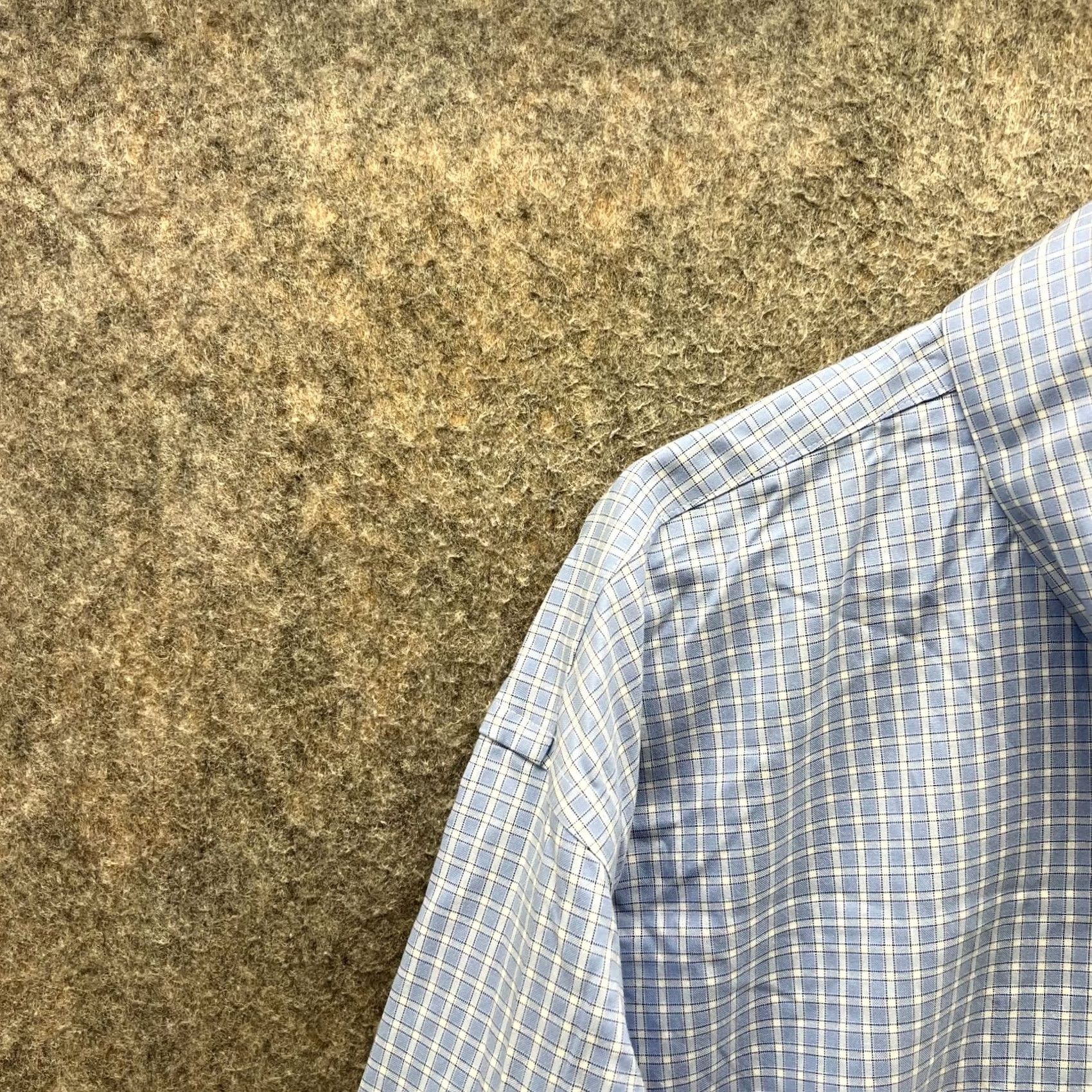 Brooks Brothers VINTAGE Brooks Brothers Shirt Men 18.5 34 Blue Gingham Regent Madison Poplin Button-Down Shirts Mens Regular Blue Pattern Check Long Sleeve Collared Size US XXL / EU 58 / 5 - 5 Thumbnail