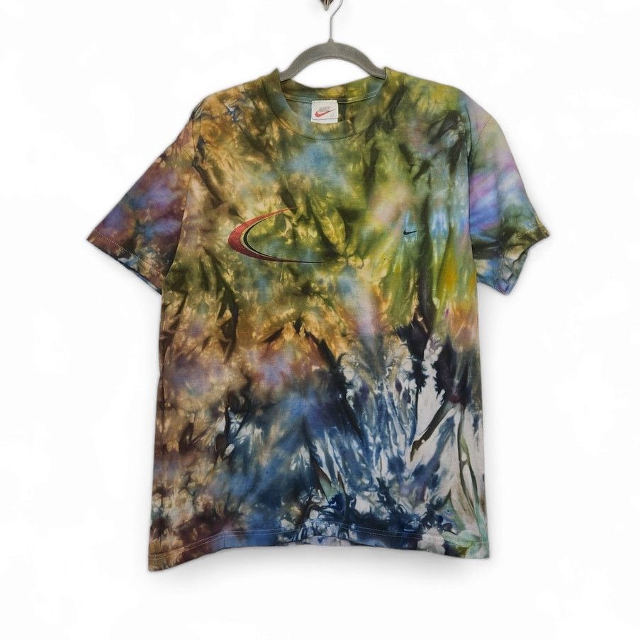 Nike Vintage Nike Swim Custom SNOW Tie Dye Single Stitch Size US M / EU 48-50 / 2 - 1 Thumbnail