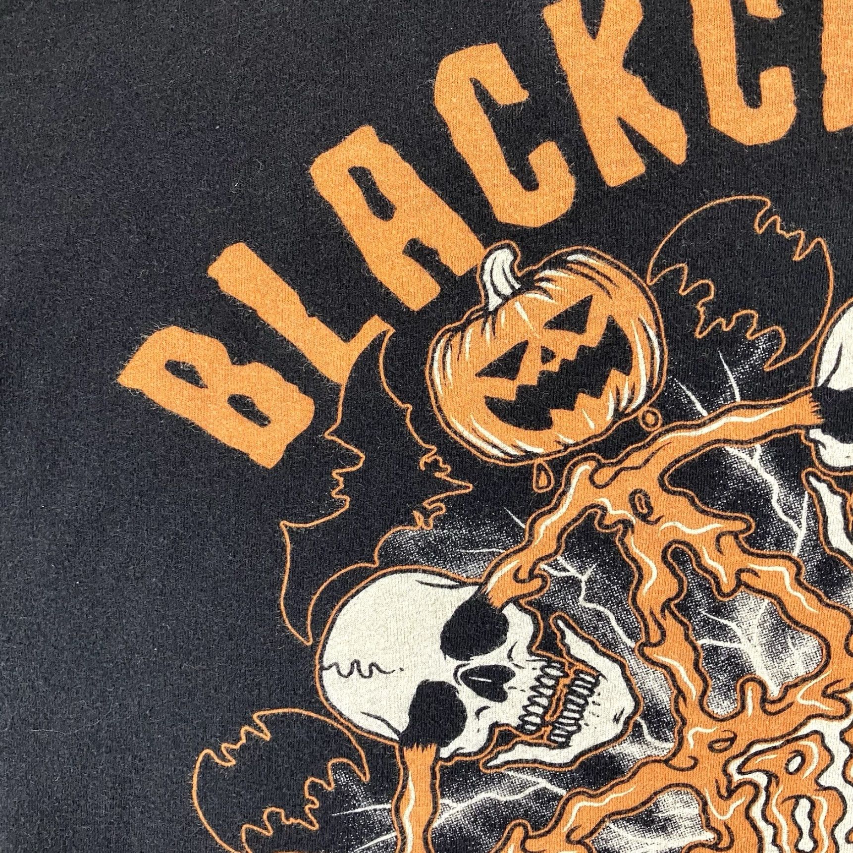 Vintage BlackCraft Cult T-Shirt Men L Pumpkins Pentagram Bats Halloween Goth Skulls Size US L / EU 52-54 / 3 - 7 Thumbnail