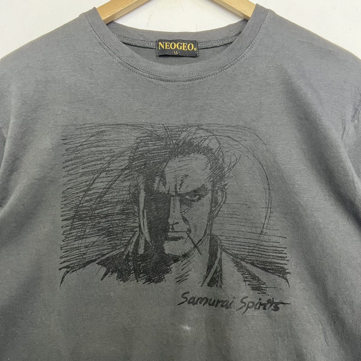 Anime SAMURAI SHOWDOWN HAOHMARU VIDEO GAME SNK NEOGEO TSHIRT Size US XL / EU 56 / 4 - 2 Thumbnail