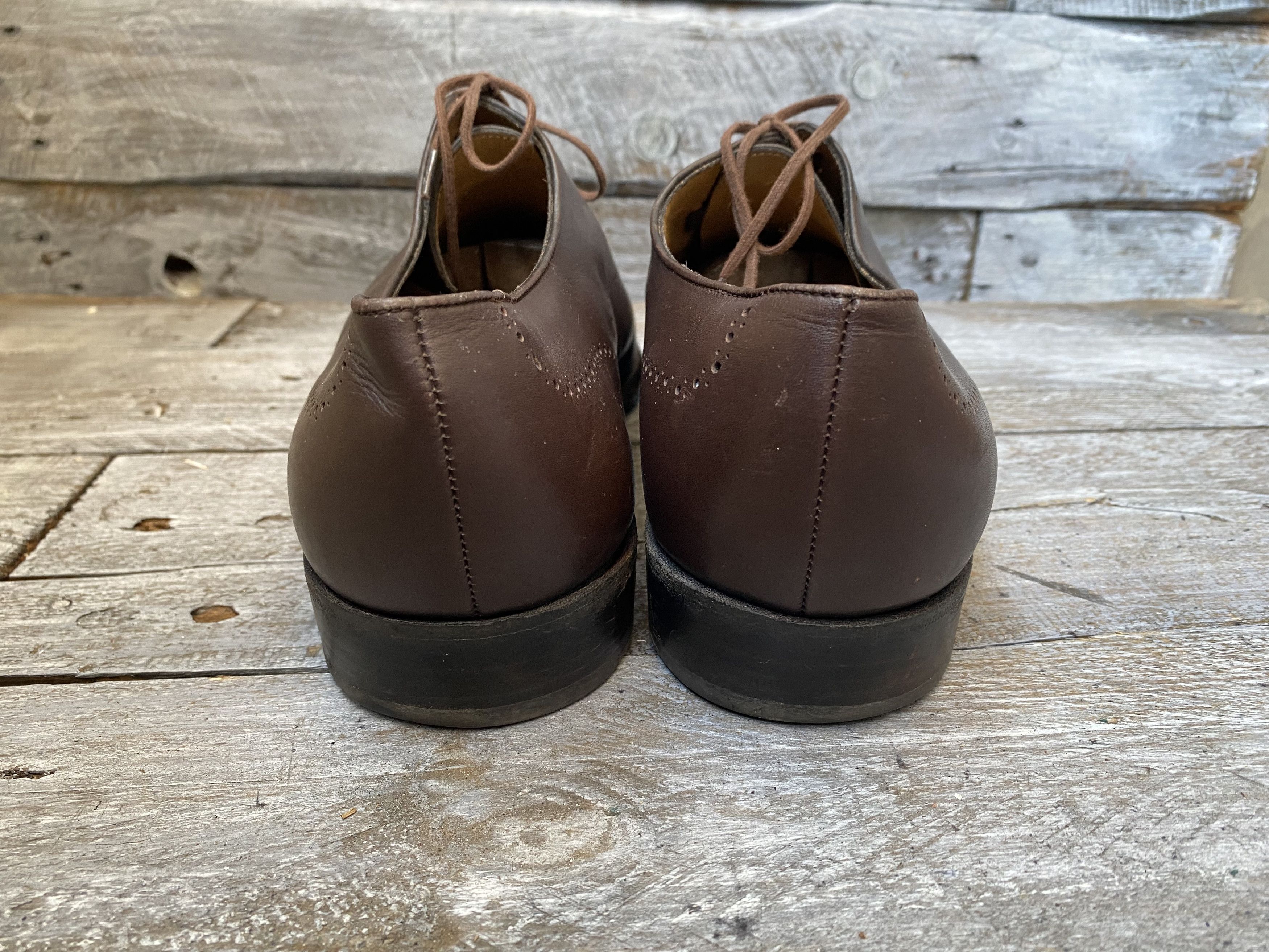 J.M. Weston Jm weston brown oxford brown leather shoes Uk8E Size US 9 / EU 42 - 8 Thumbnail
