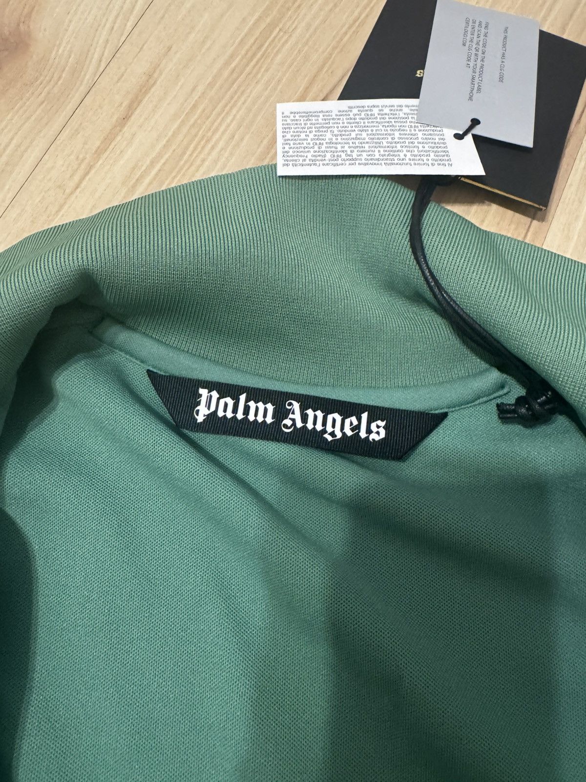 Palm Angels Palm Angels Track Jacket Green size M Size US M / EU 48-50 / 2 - 6 Thumbnail