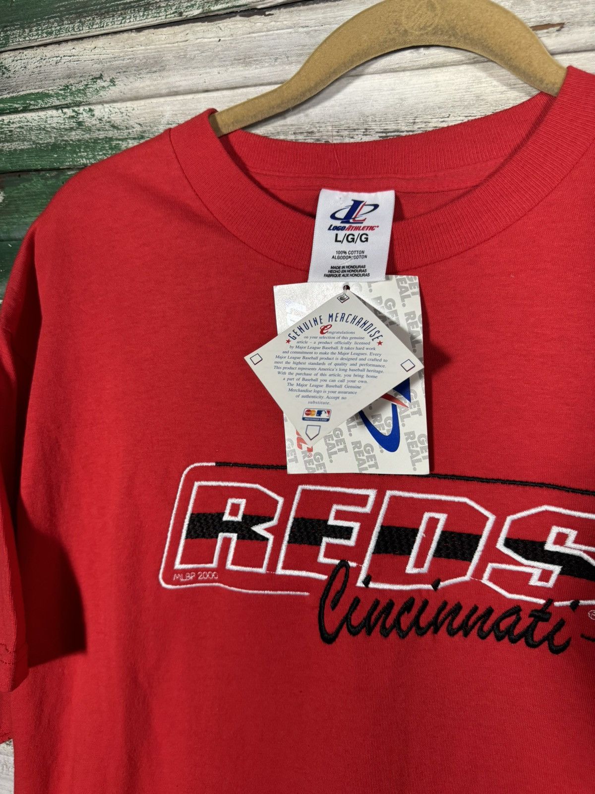 Vintage Vintage Cincinnati Reds Shirt Size US L / EU 52-54 / 3 - 2 Thumbnail