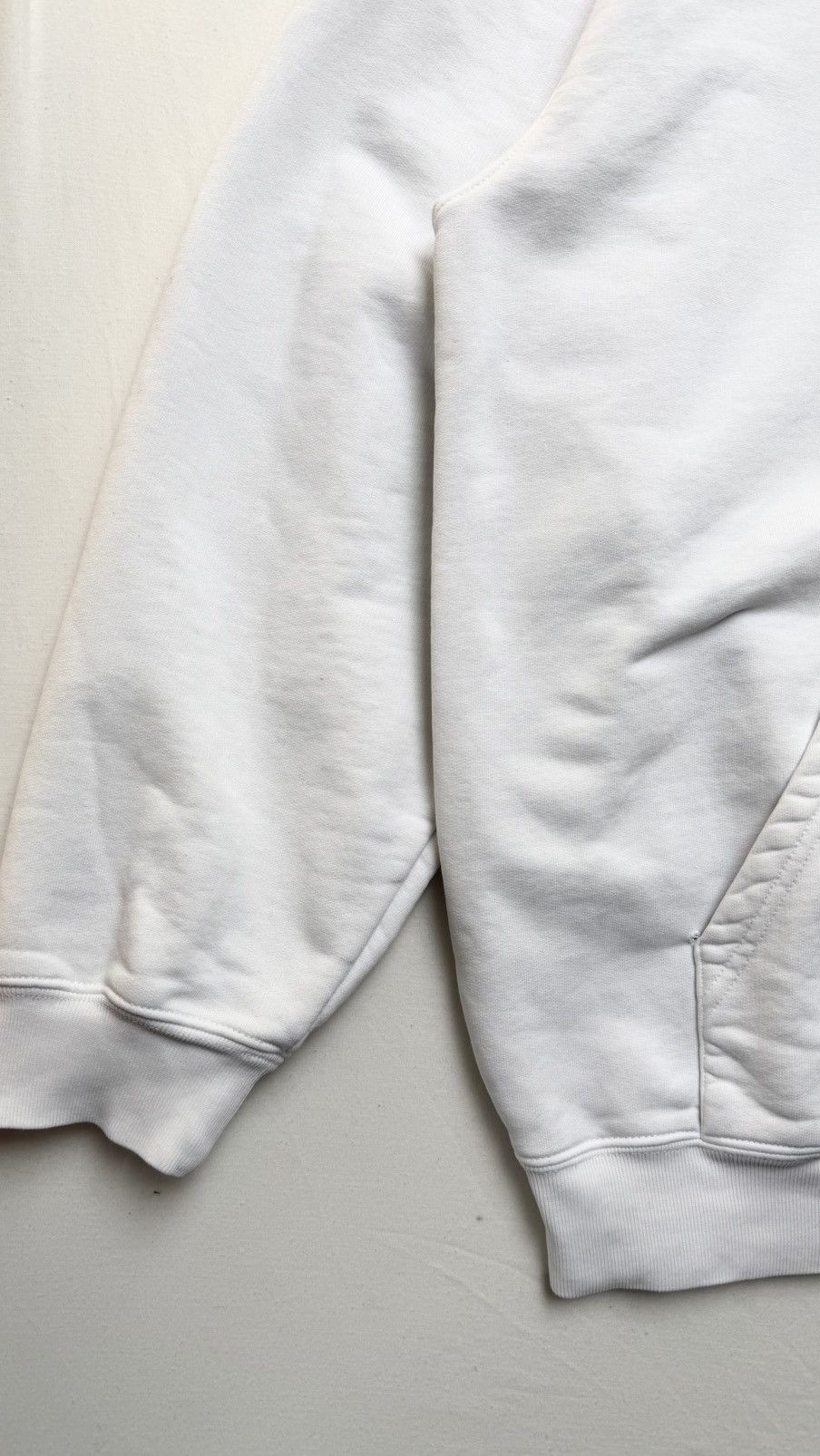 Balenciaga Balenciaga White Logo Hoodie S oversize Size US S / EU 44-46 / 1 - 3 Thumbnail
