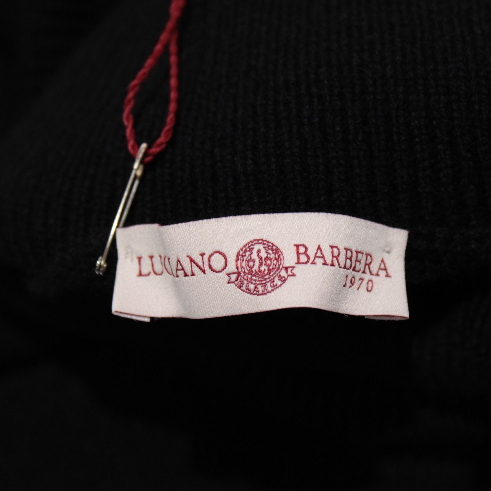 Luciano Barbera Luciano Barbera Sweater Size US L in Black Size US L / EU 52-54 / 3 - 7 Thumbnail