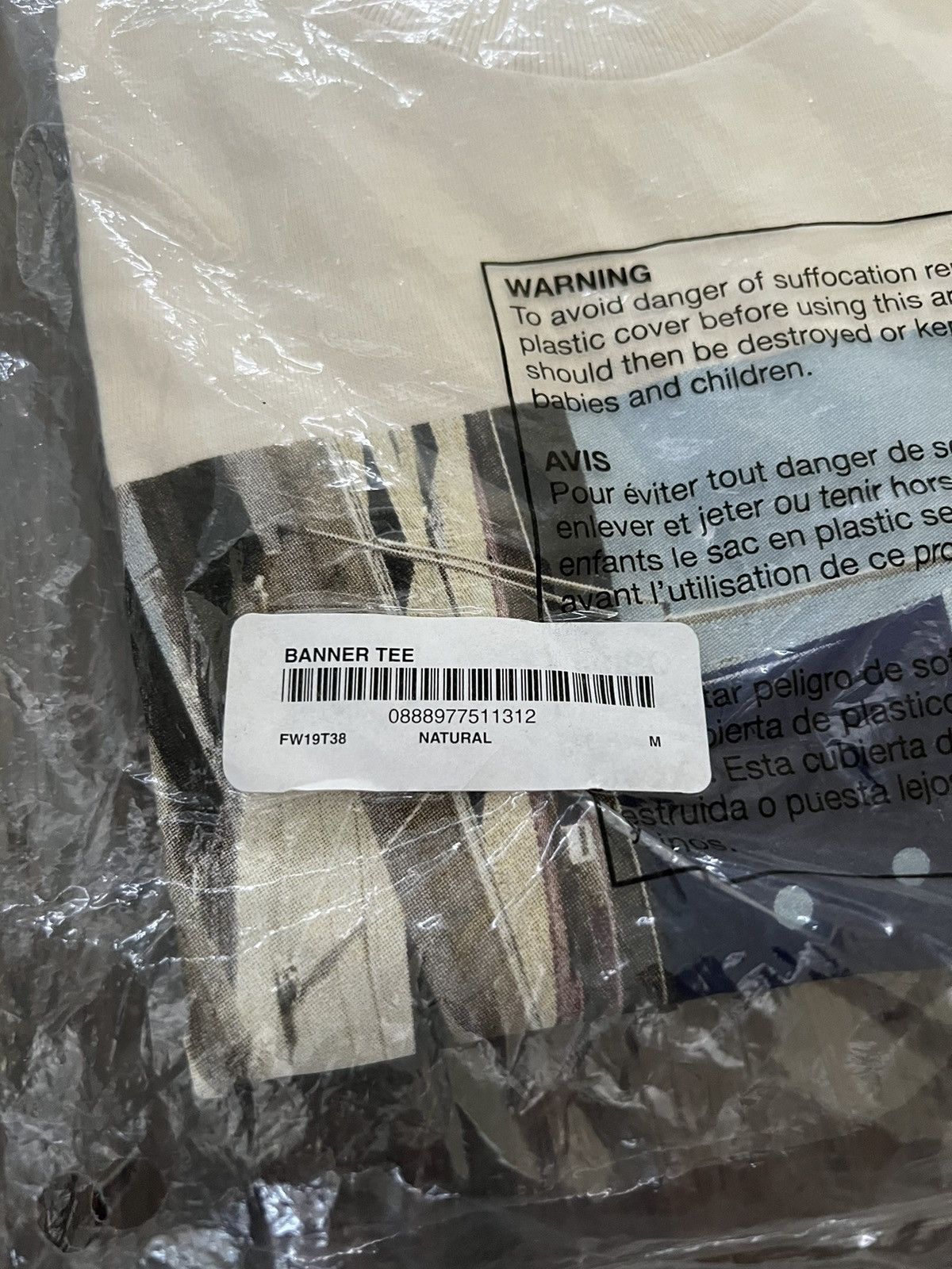 Supreme Supreme Banner Tee Size US M / EU 48-50 / 2 - 3 Thumbnail