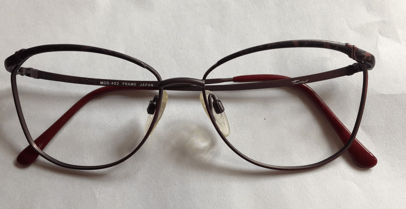 Vintage Vintage 80s TURA Mod 402 Purple Woman Eyeglasses Size ONE SIZE - 1 Thumbnail