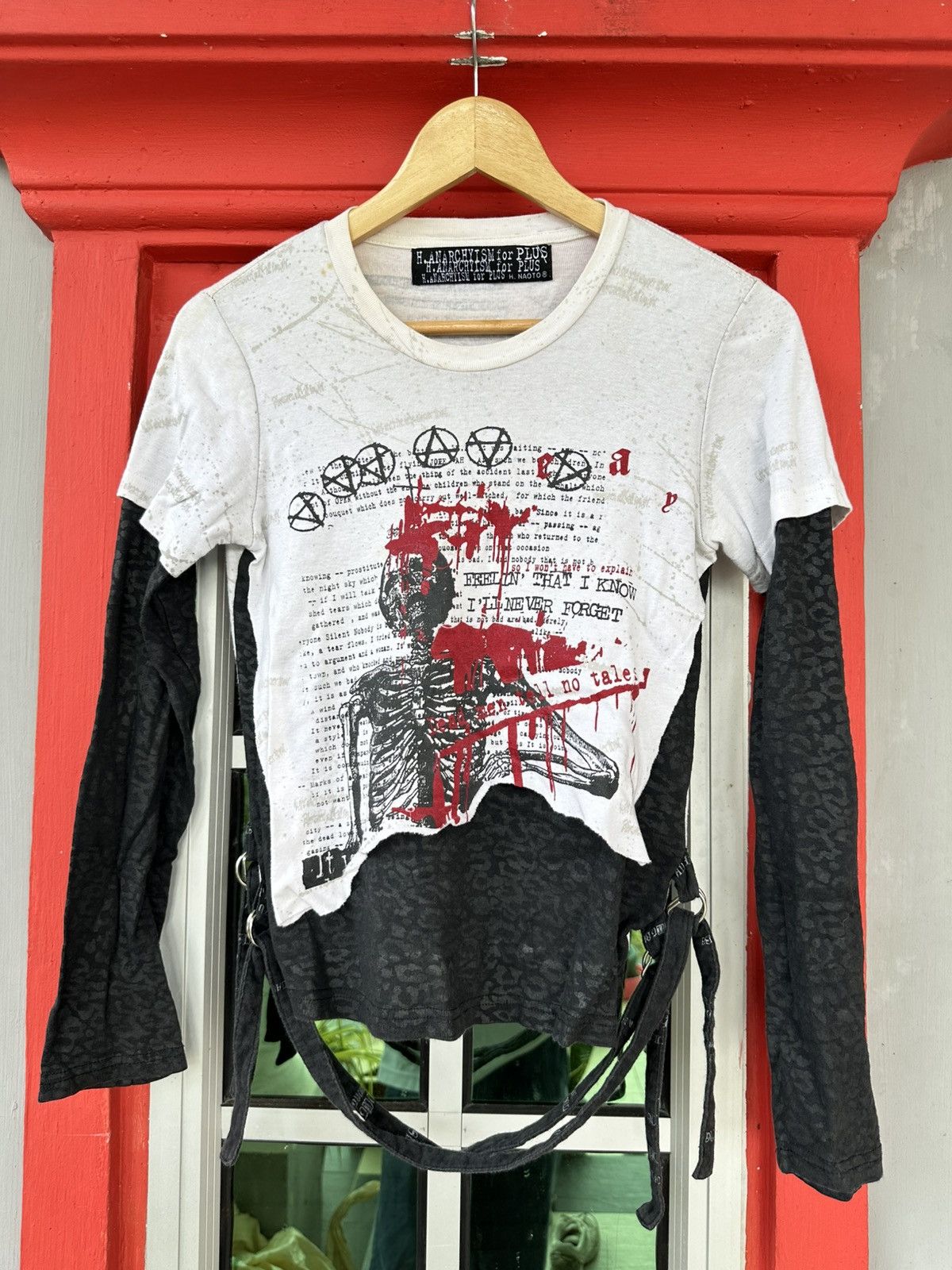 h.NAOTO h.NAOTO Blood Butterfly Gothic Frill Bolero | Grailed