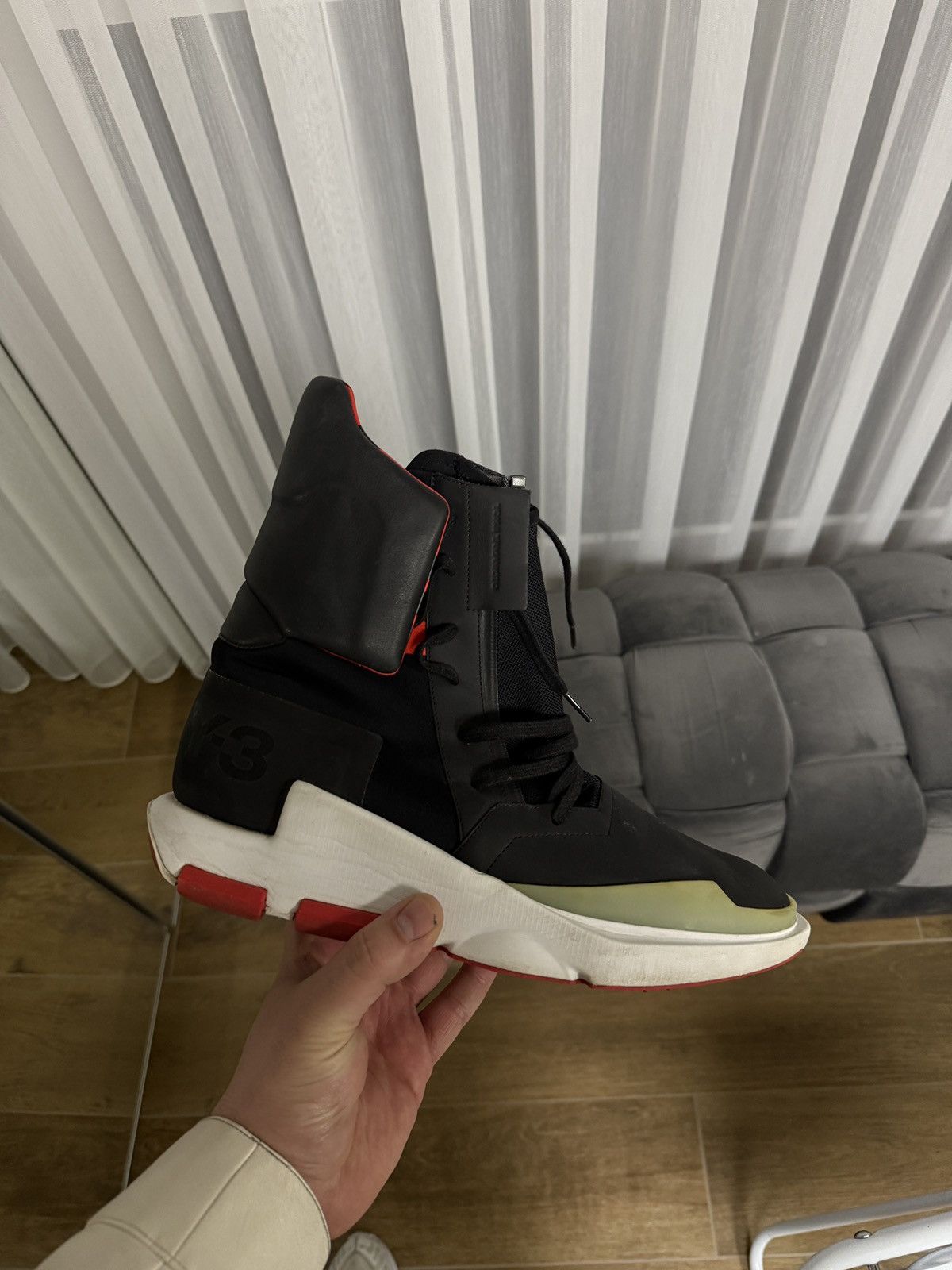 Y-3 adidas Y-3 Noci 0003 Size US 11.5 / EU 44-45 - 2 Thumbnail
