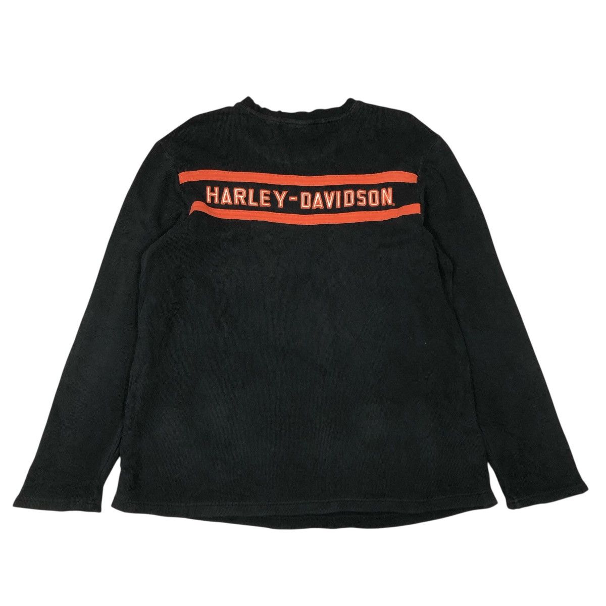Harley Davidson 📌Vintage Sweatshirt Harley Davidson Big Logo Design Size US M / EU 48-50 / 2 - 2 Thumbnail