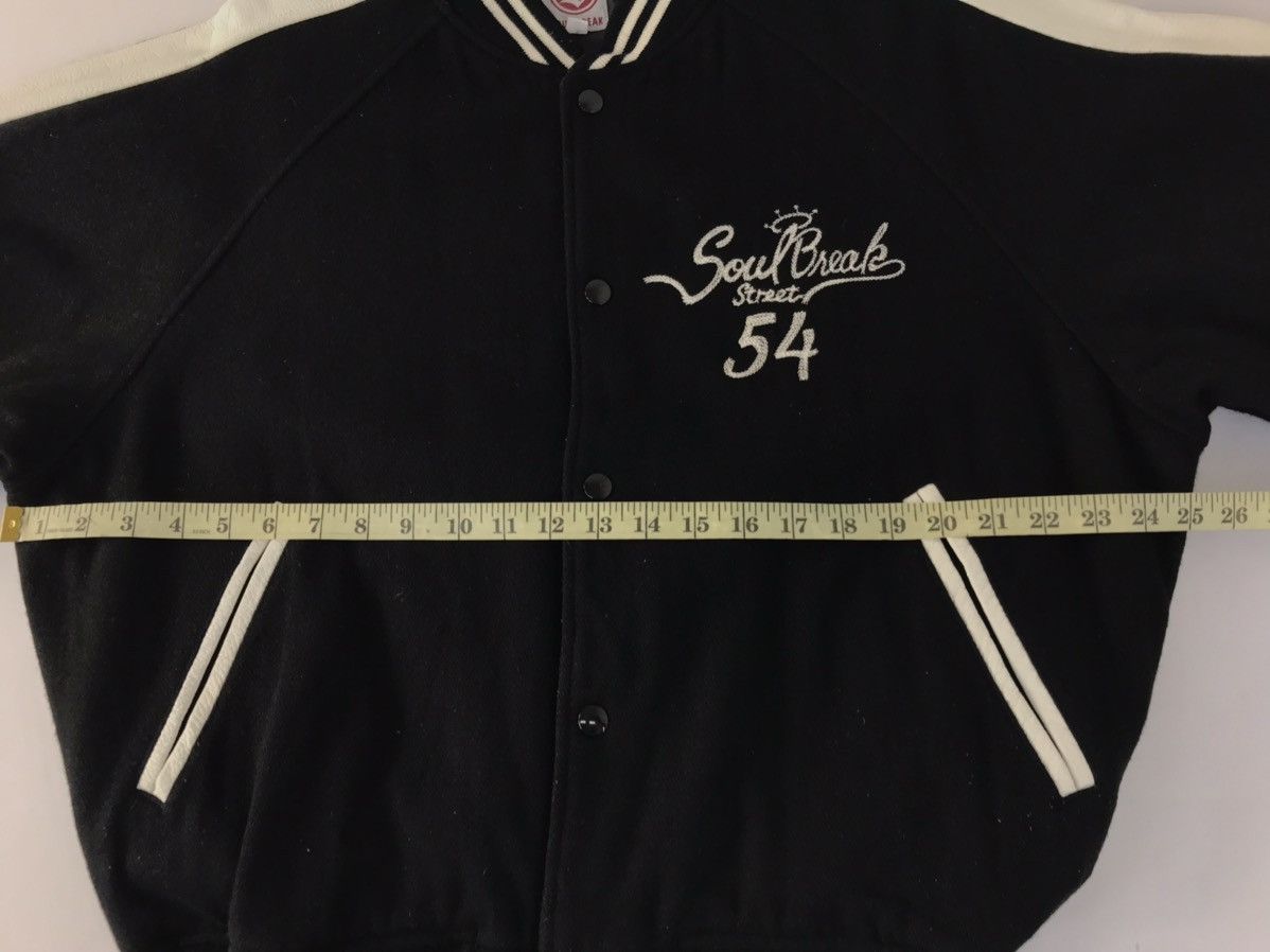 Japanese Brand Vtg Soul Break Street 54 Varsity Jacket Wool Snap Button Up Size US L / EU 52-54 / 3 - 11 Thumbnail
