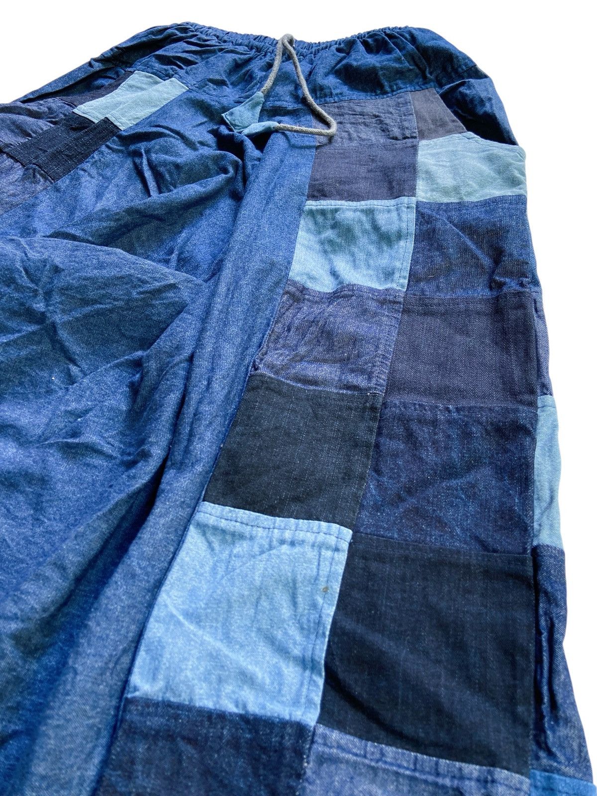 Japanese Brand JAPANESE SAMURAI PATCHWORK PANTS STYLE Size US 27 - 4 Thumbnail