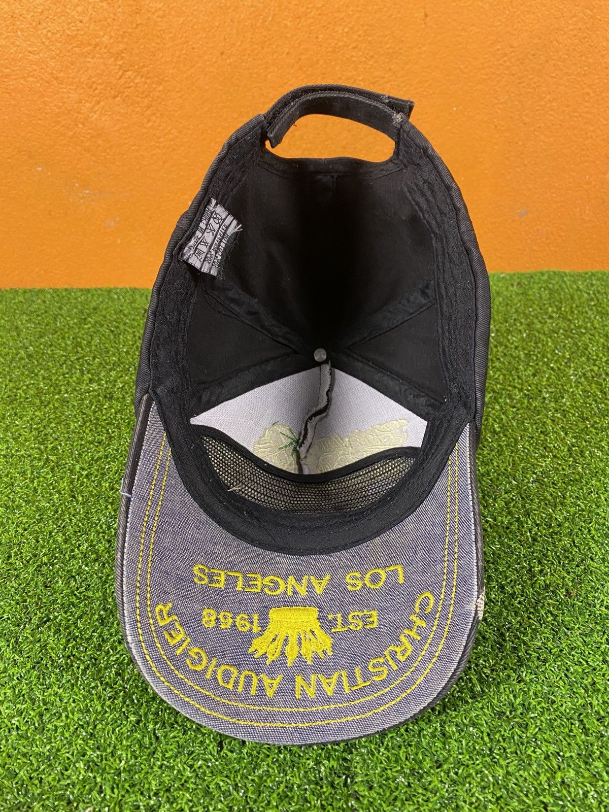 Christian Audigier Christian Audigier Los Angeles Embroidered Denim Brim Cap Size ONE SIZE - 13 Thumbnail
