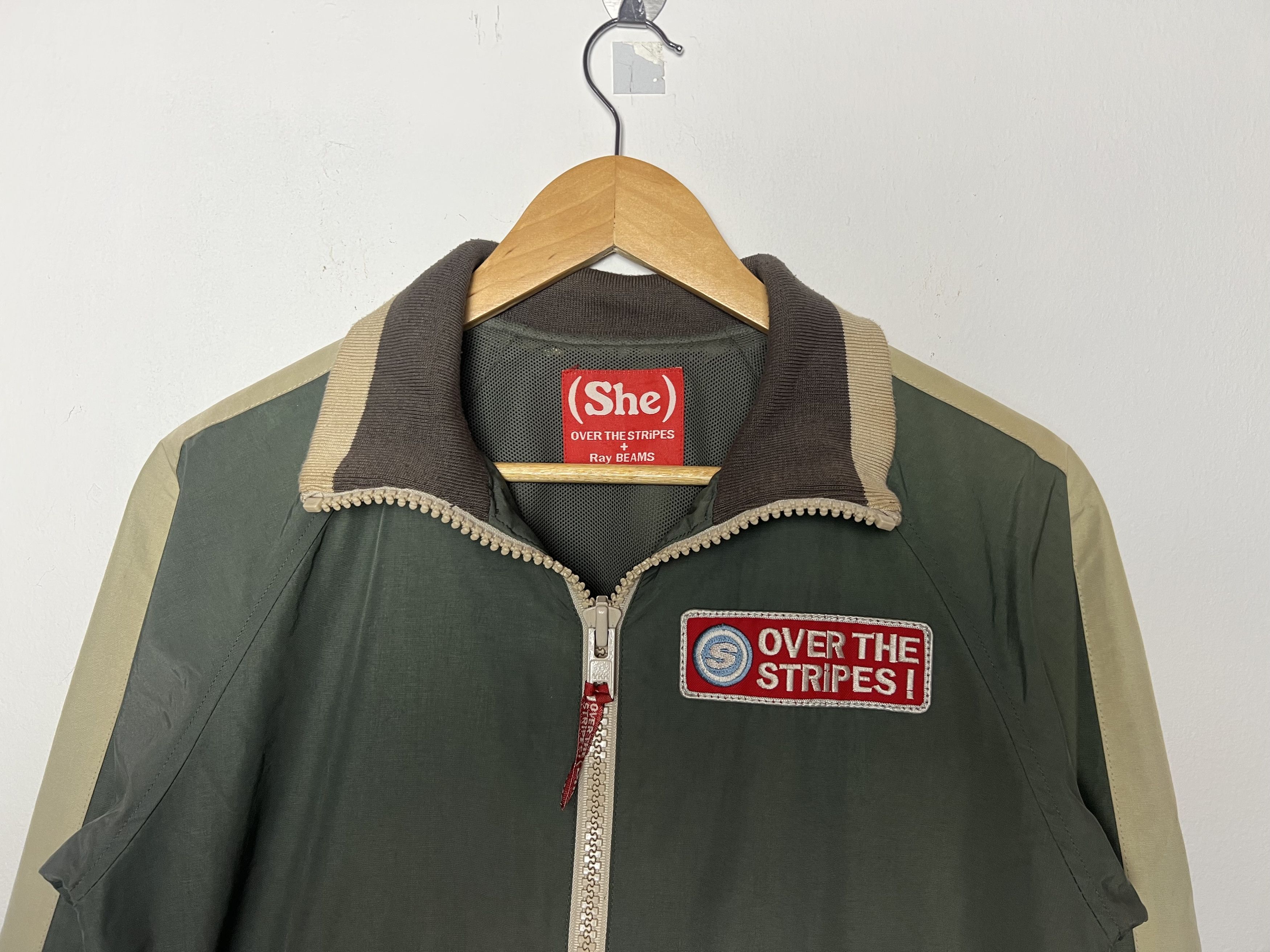 OVER THE STRiPES OVER THE STRiPES + Ray Beams Japan Zipper Jacket Size US M / EU 48-50 / 2 - 3 Thumbnail