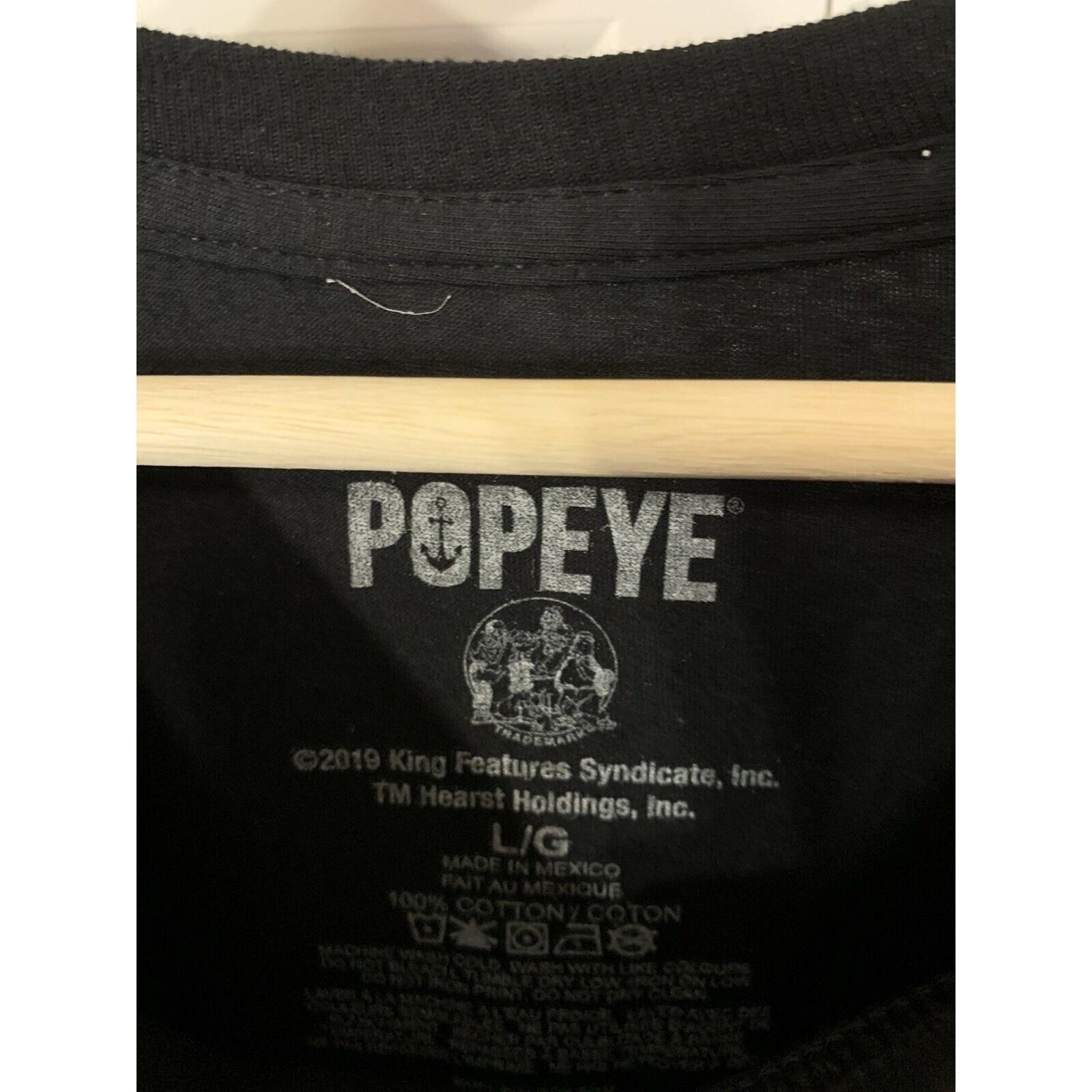 Other Popeye The Sailor Man I Yam What I Yam T-Shirt Sz L Men’s Size US L / EU 52-54 / 3 - 5 Thumbnail