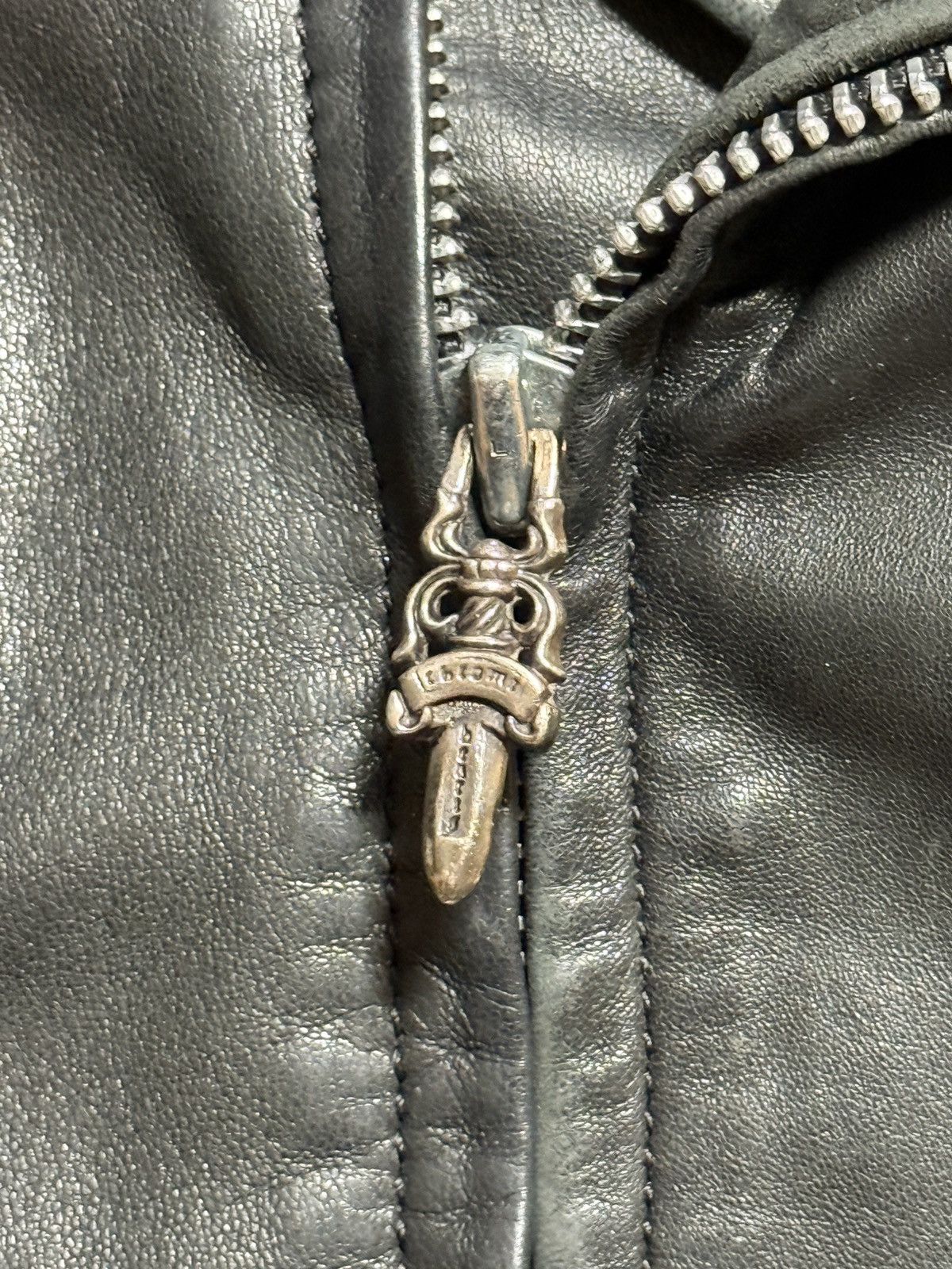 Chrome Hearts Chrome Hearts Vintage Leather Biker Jacket Size US M / EU 48-50 / 2 - 7 Thumbnail