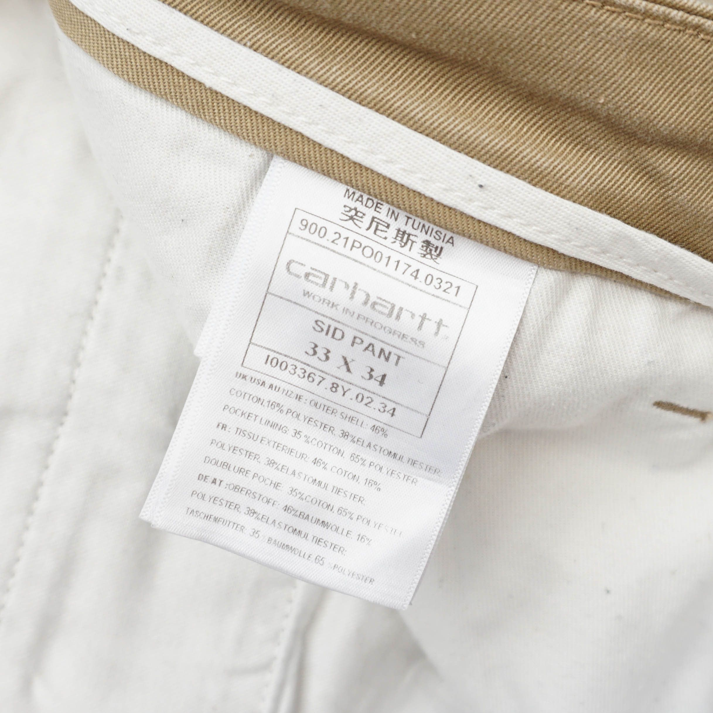 Carhartt Wip Archive Carhartt WIP Sid Pants Size US 33 - 4 Thumbnail