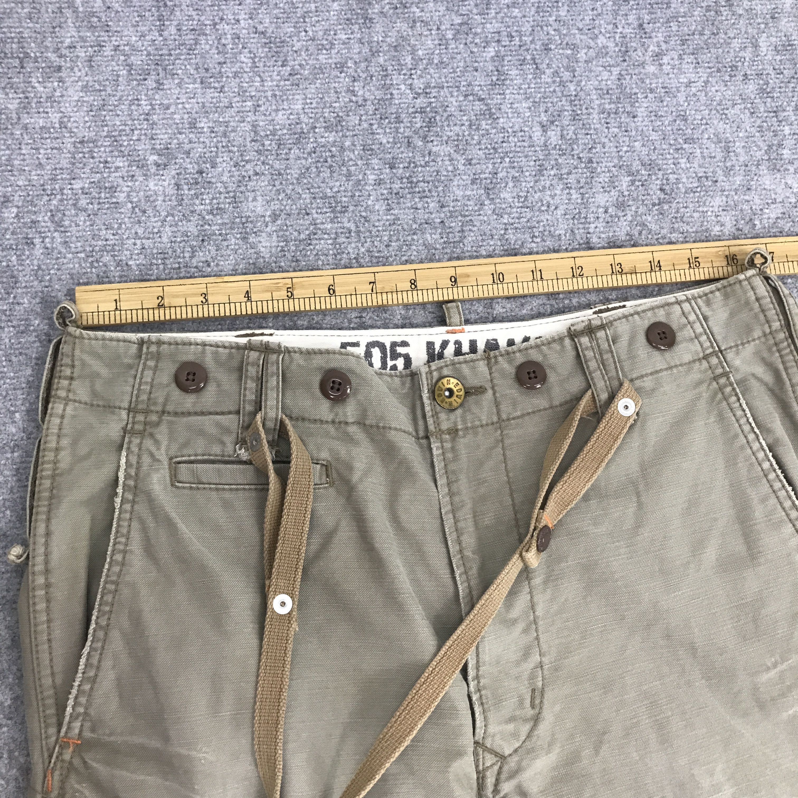 Edwin Rare Edwin Japan 505 khaki Brown Bootcut pants Size US 32 / EU 48 - 7 Thumbnail