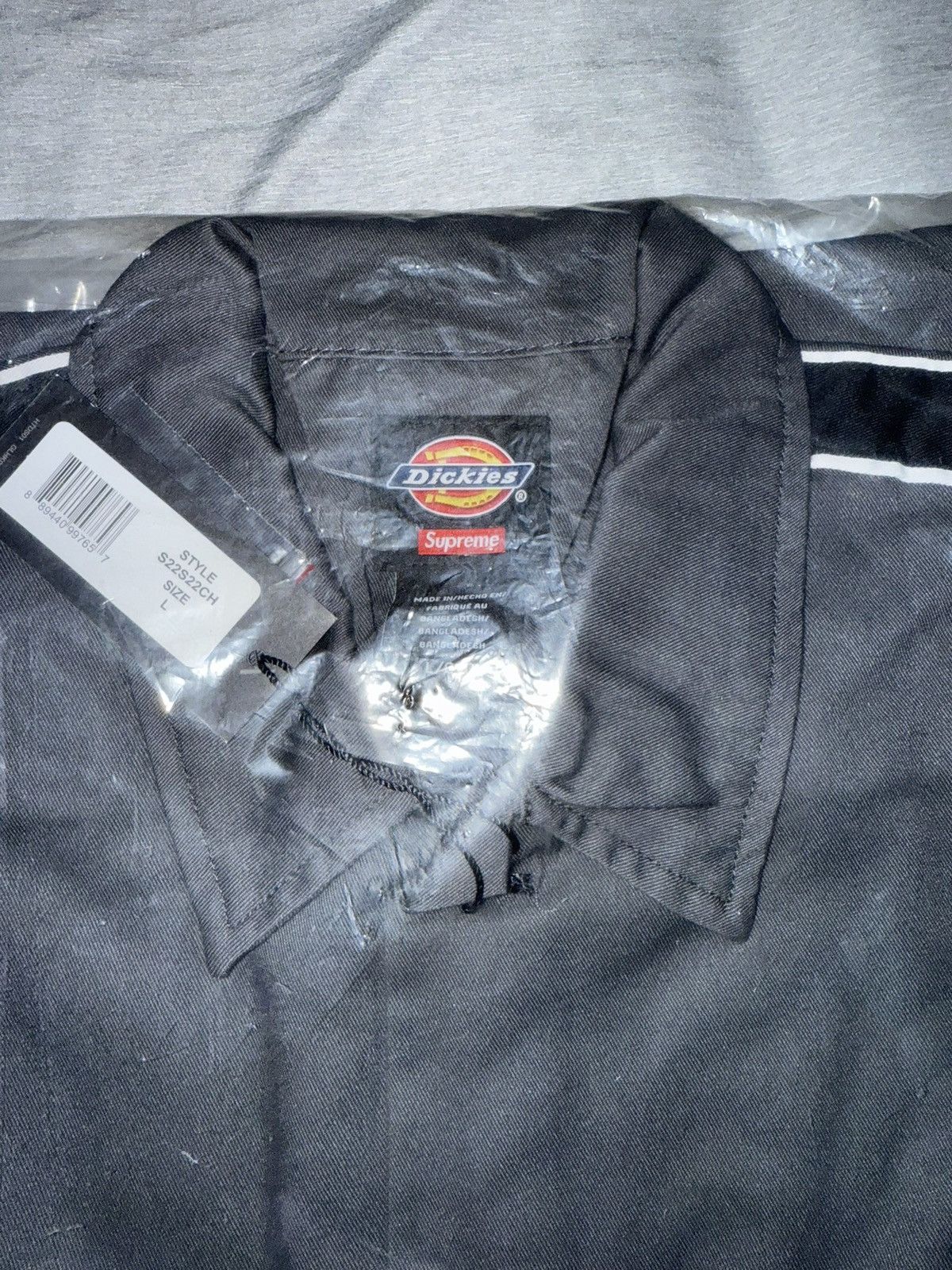 Dickies × Supreme Supreme Dickies Stripe S/S work shirt | Grailed