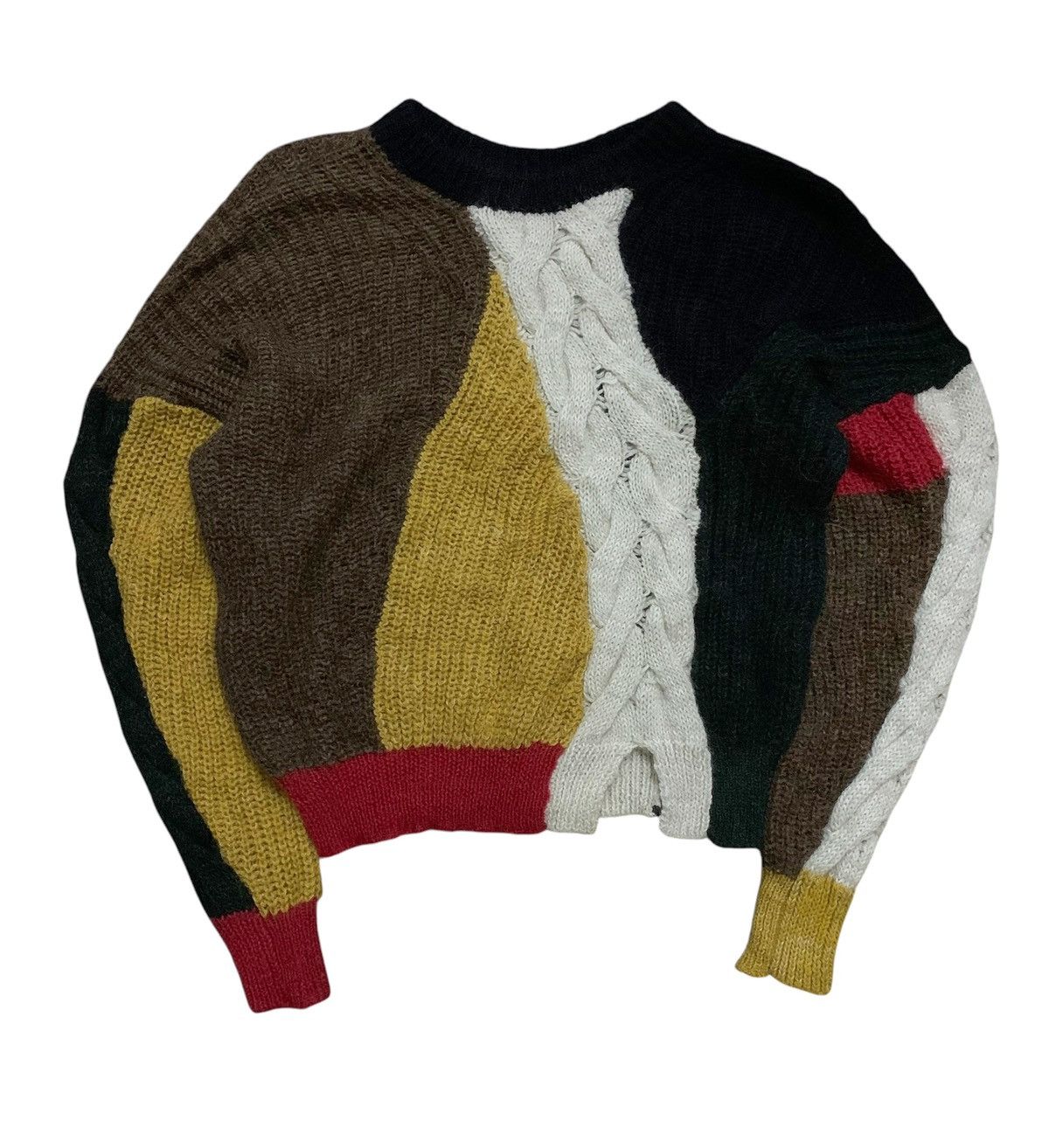 Isabel Marant Etoile 💥Isabel Marant Mohair Colorblock Knitwear Sweater Size M / US 6-8 / IT 42-44 - 1 Thumbnail