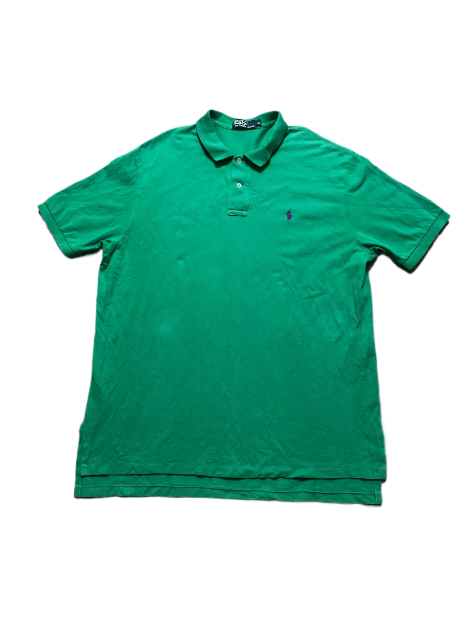 Vintage Polo Ralph Lauren Classic Fit Green Polo Size XL