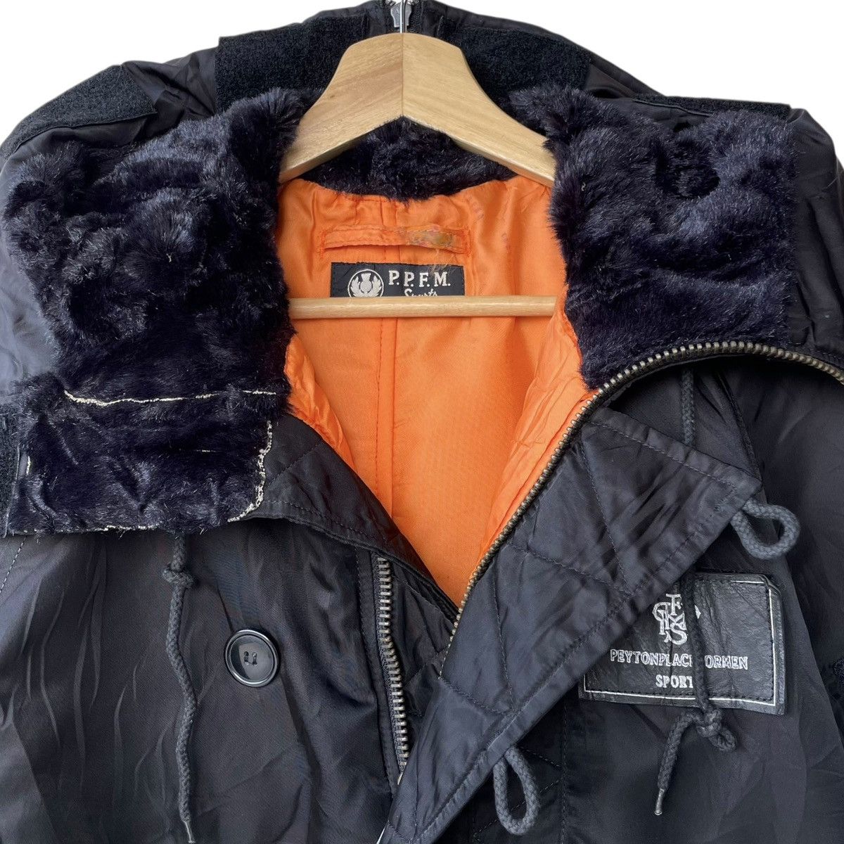 PPFM Peyton Place PPFM Japan Vintage Flight Bomber Jacket Size US M / EU 48-50 / 2 - 6 Thumbnail