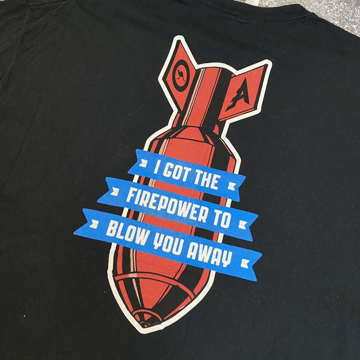 Band Tees Vintage Airborne 2017 Breakin Outta Hell Big Sexy Ledy tee Size US XXL / EU 58 / 5 - 10 Thumbnail