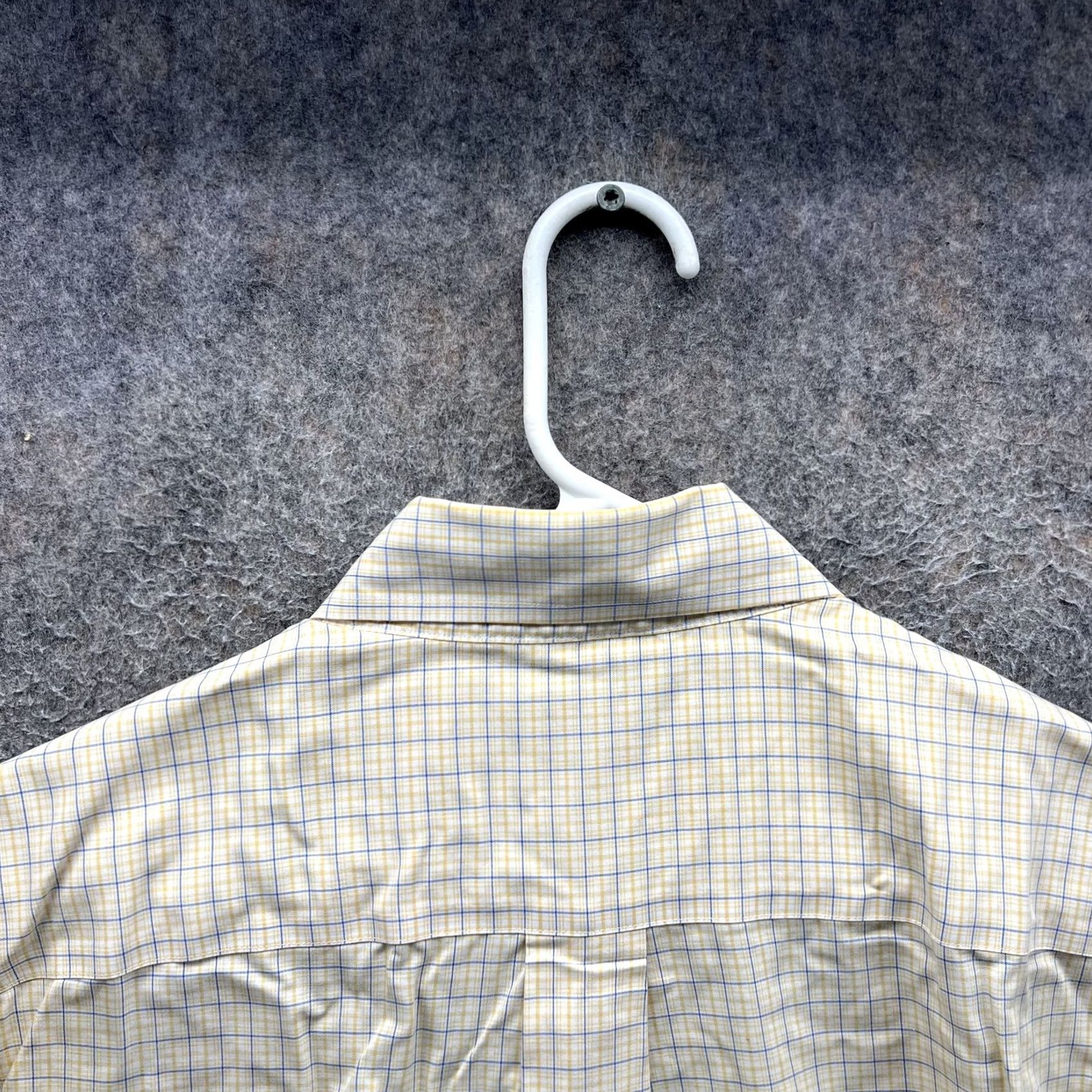 Brooks Brothers Brooks Brothers Shirt Mens M Yellow Plaid Short Sleeve Button Front Collar Down Non-Iron Pocket Classic Fit Regular Size M Boys? No Size US M / EU 48-50 / 2 - 6 Thumbnail
