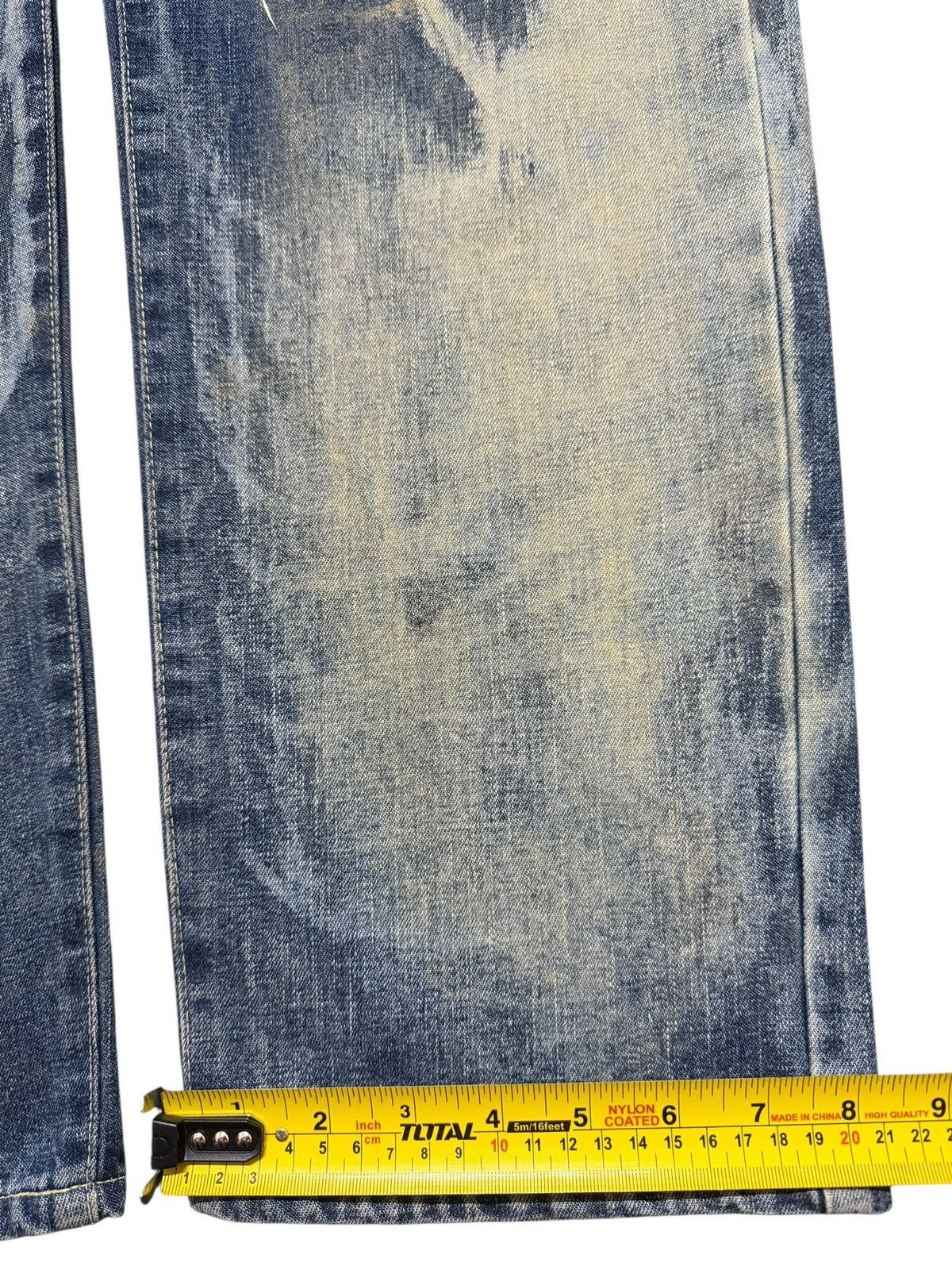 Kapital Vintage Japanese Blue Faded Wash Bleached Style Distressed Size US 36 / EU 52 - 17 Thumbnail