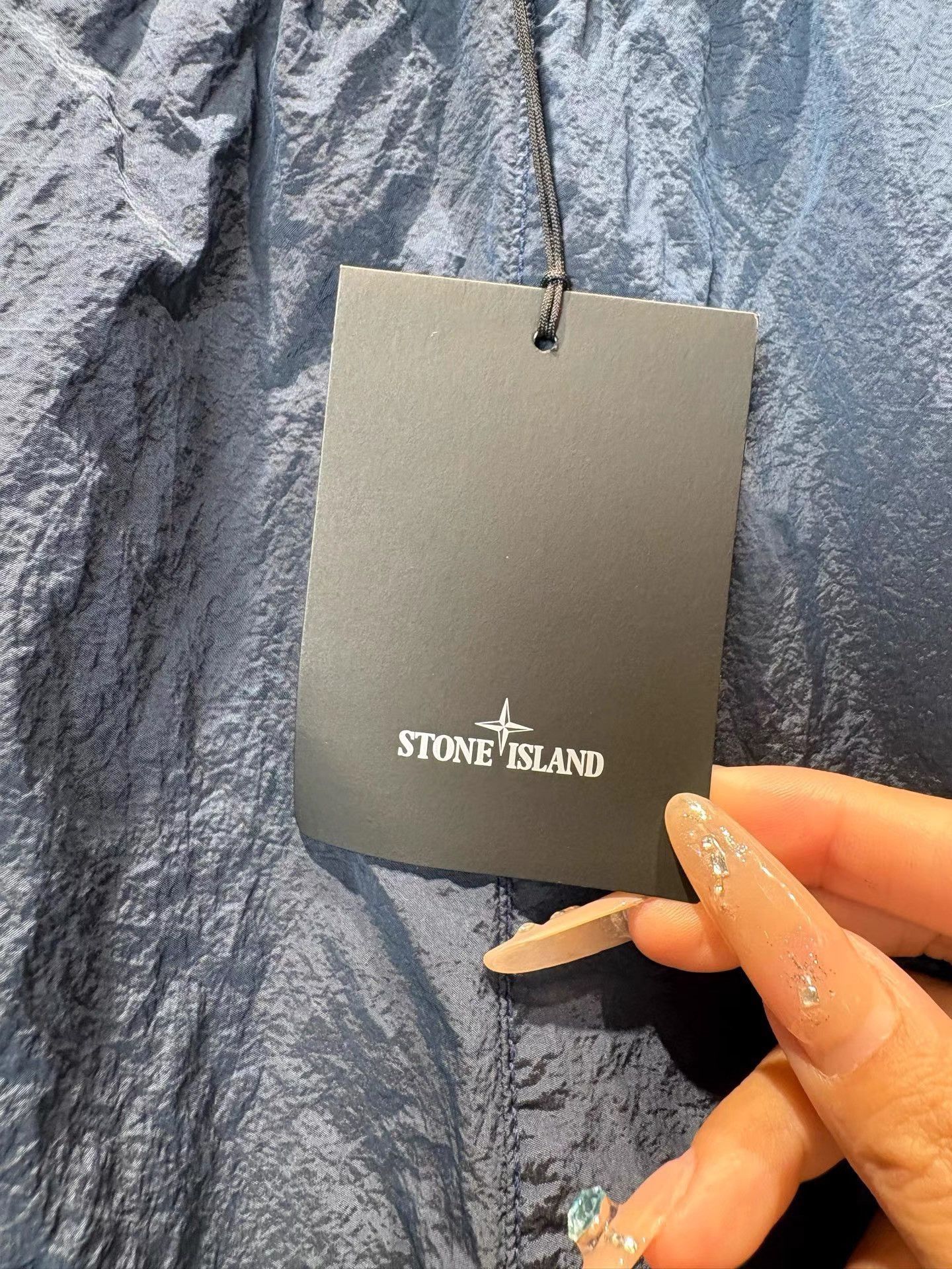 Stone Island STONE ISLAND Blue Metal Nylon Pants K36 Size US 34 / EU 50 - 5 Thumbnail