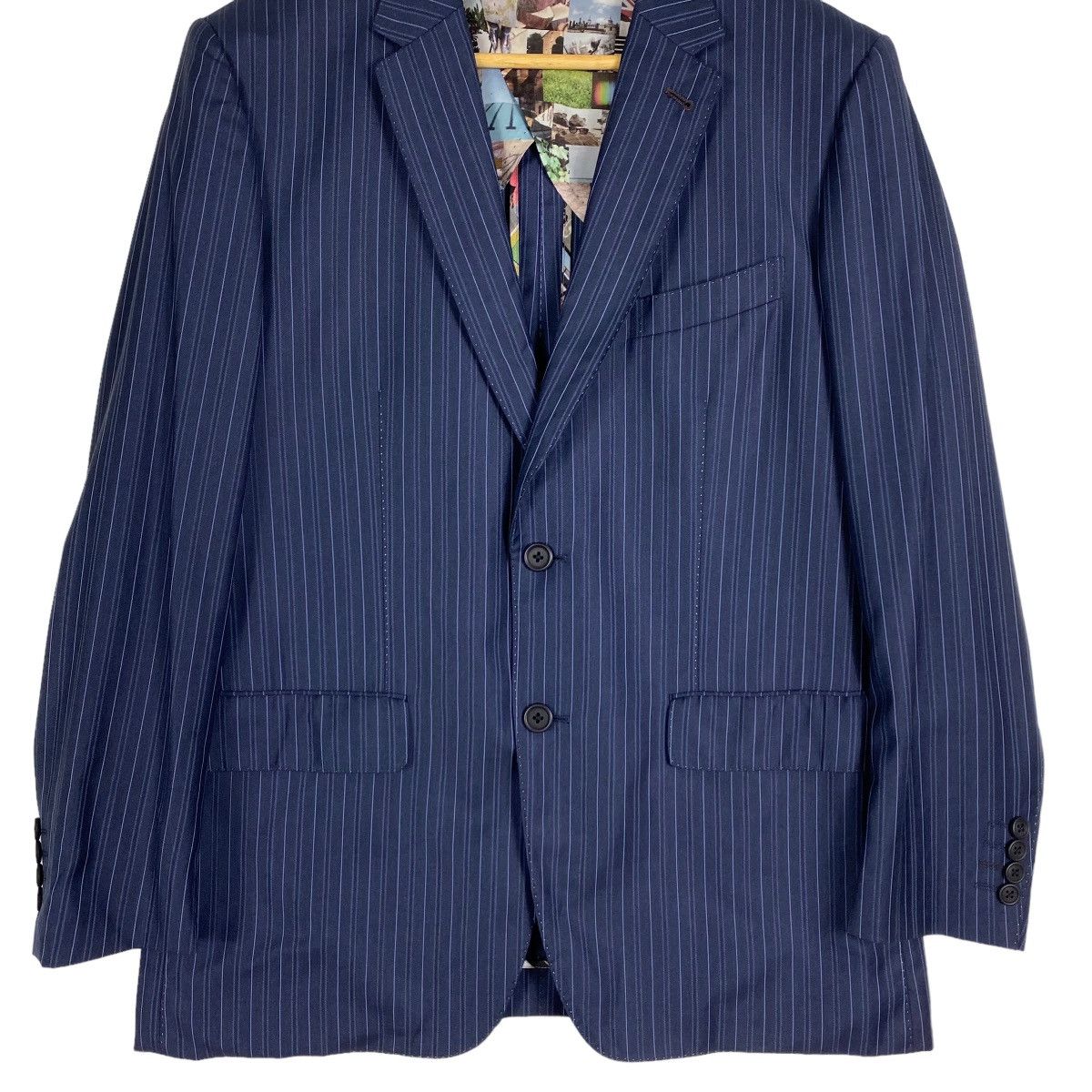 Loro Piana Paul Smith Button Blazer Loro Piana Fabric Size US M / EU 48-50 / 2 - 5 Thumbnail