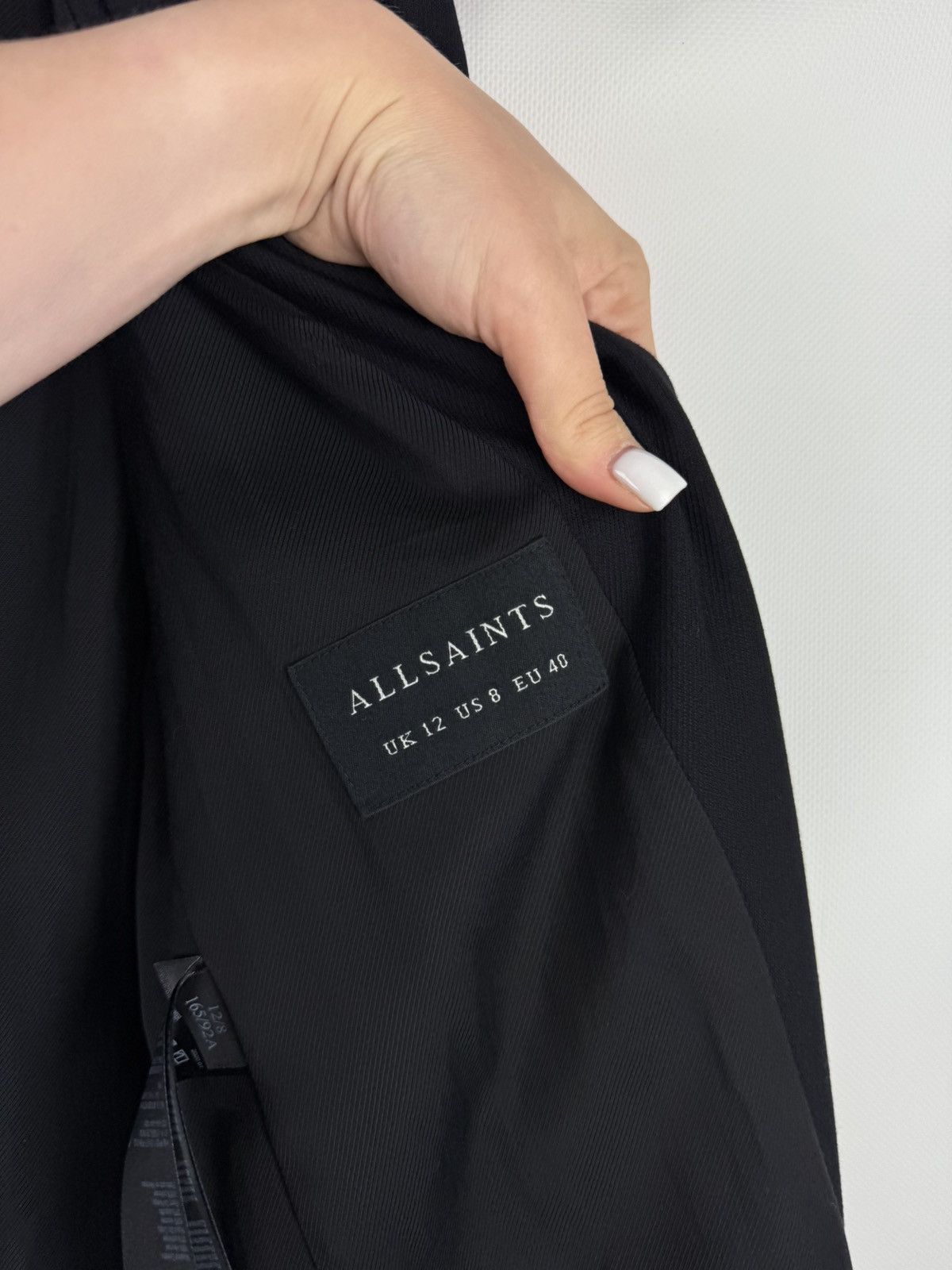 Allsaints Allsaints Aleida Duster Single Breasted Viscose Coat Jacket Size M / US 6-8 / IT 42-44 - 19 Thumbnail