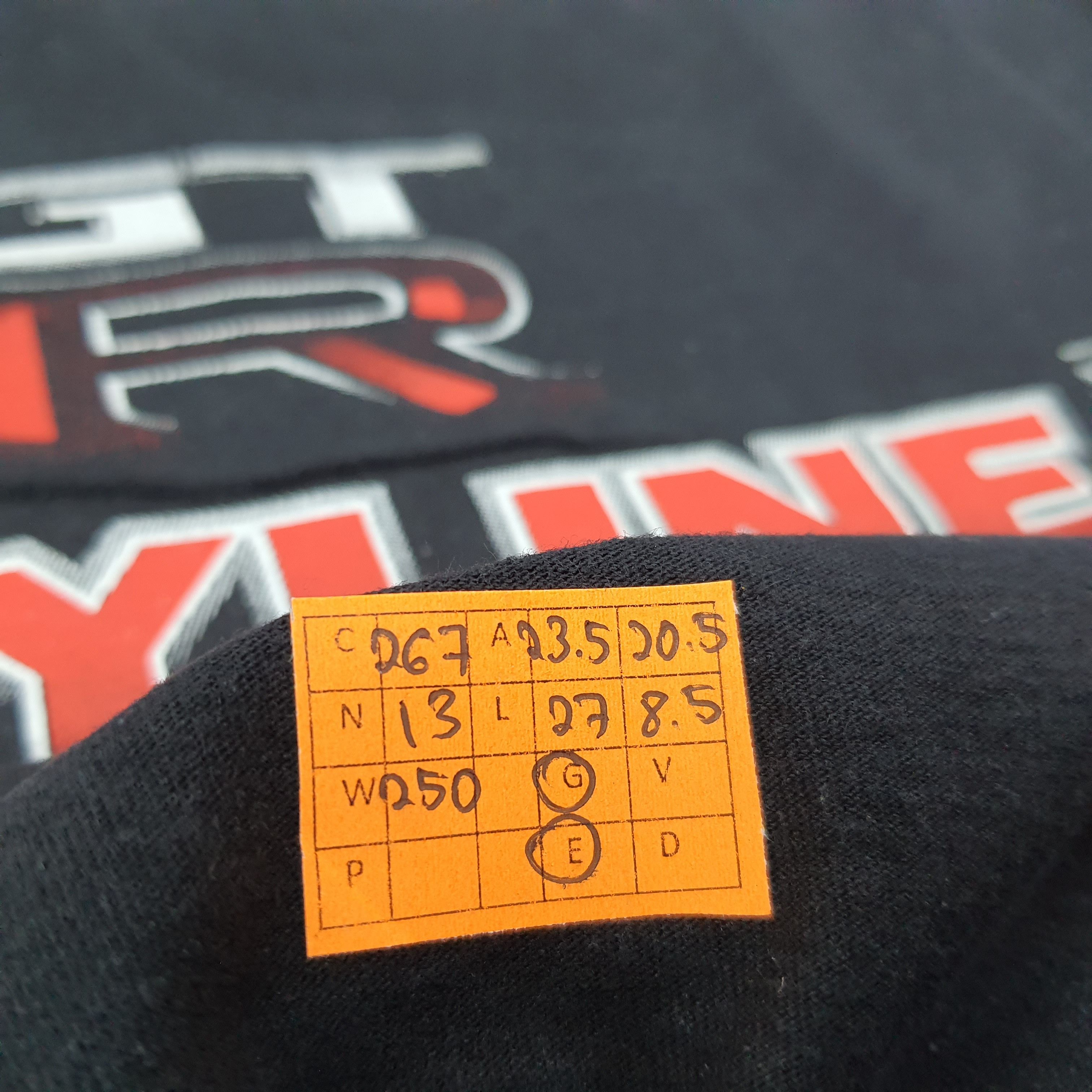 Vintage Vintage Nissan GTR Skyline Motorsports Tshirt C267N13 Size US XL / EU 56 / 4 - 7 Thumbnail