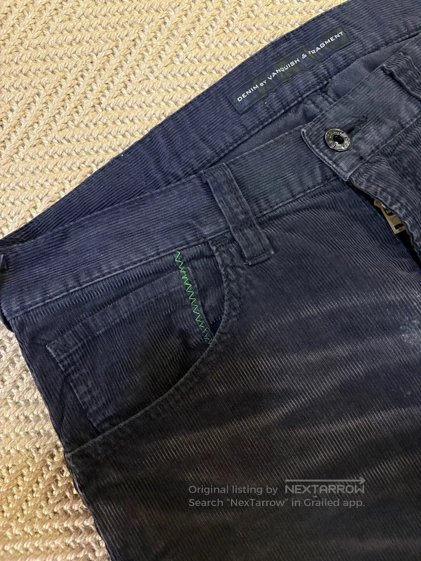 Fragment Design Vanquish & Fragment Corduroy Patch Casual Pants. Size US 32 / EU 48 - 6 Thumbnail