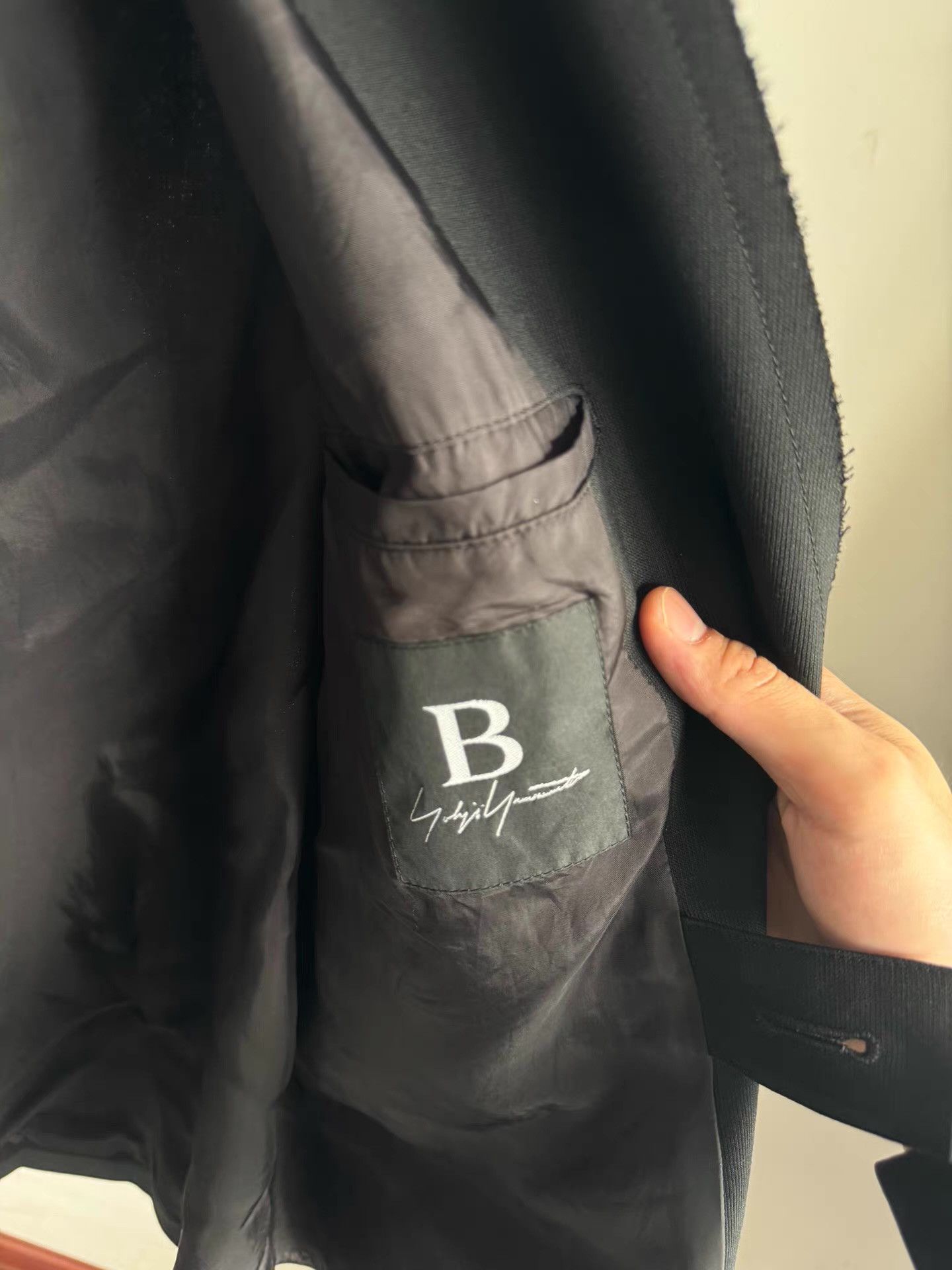 Yohji Yamamoto Yohji Yamamoto 19AW Wool Collarless Blazer Q17 Size 48R - 4 Thumbnail