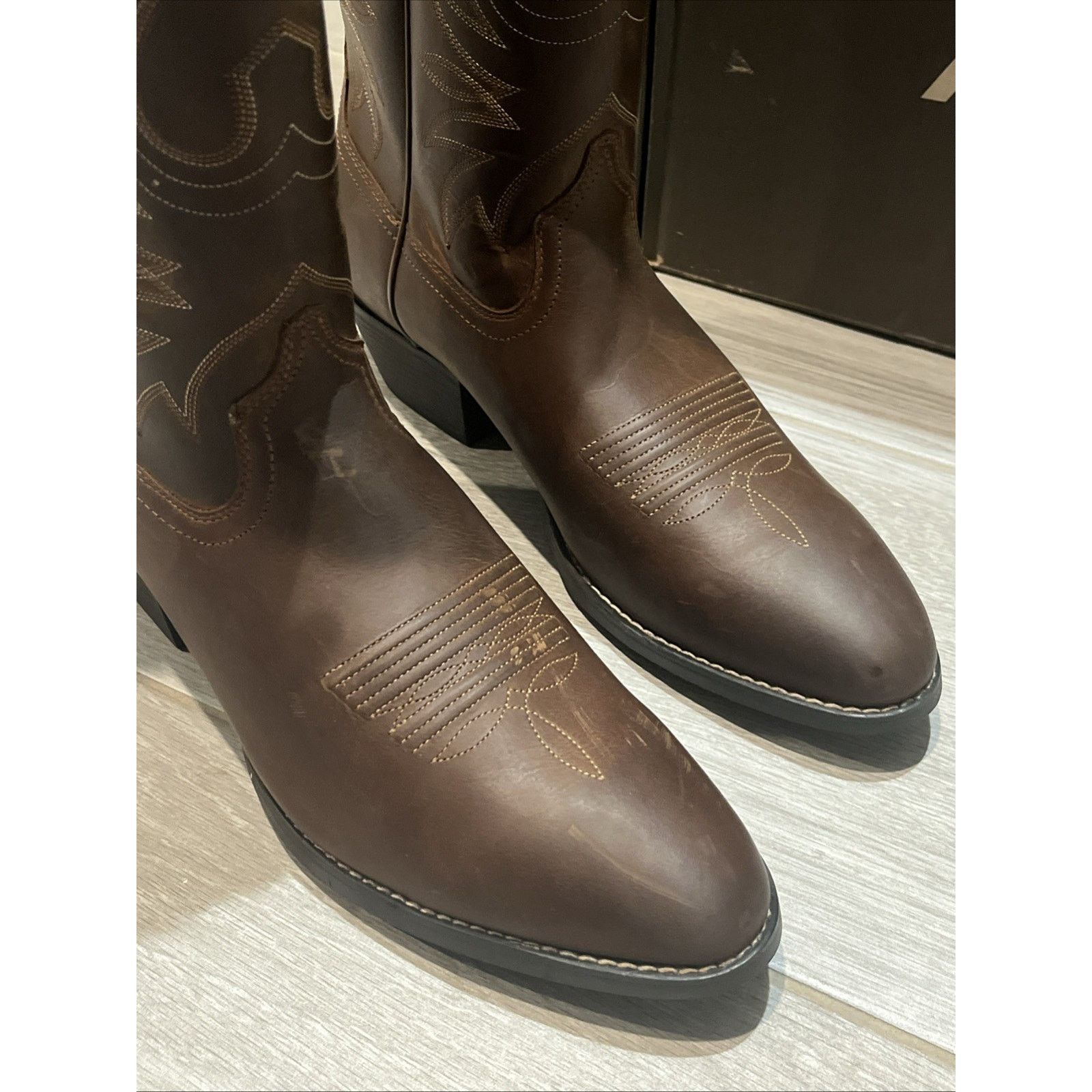 Ariat Ariat® Ladies 11 B Heritage Western R Toe Boot Brown Size US 11 / IT 41 - 12 Thumbnail