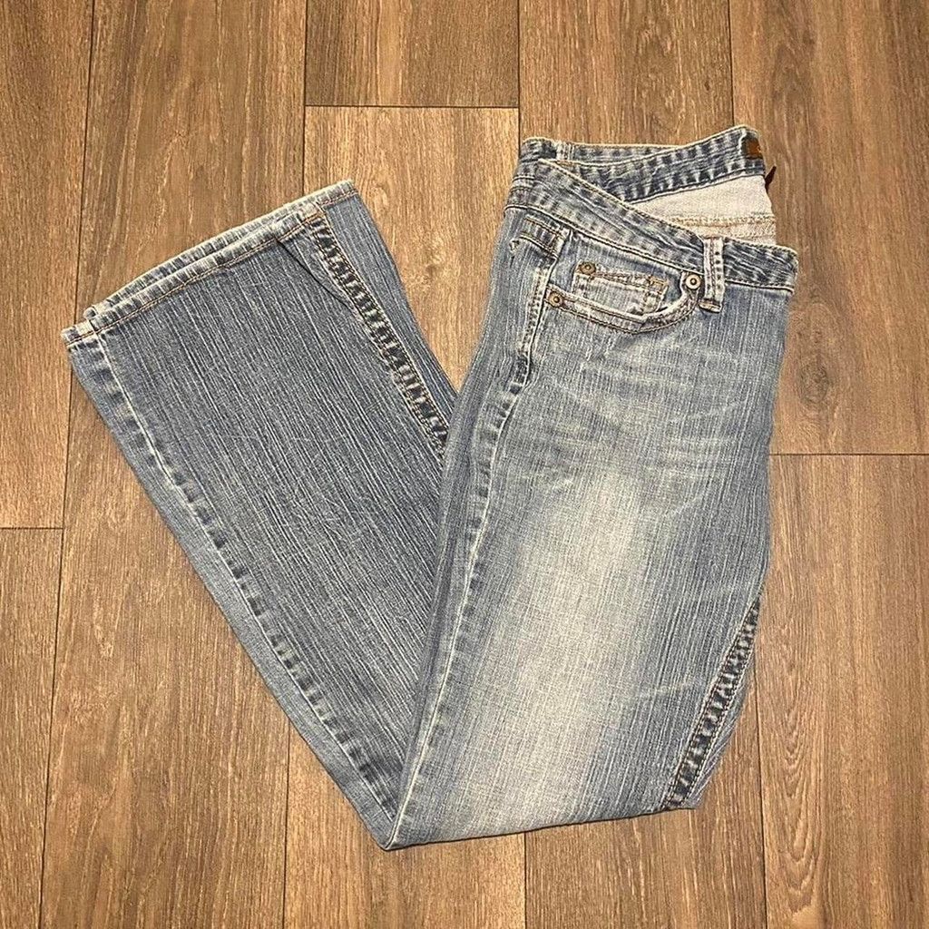 Aeropostale Aeropostale vtg low rise boot cut jeans size 9/10R Size 30" / US 8 / IT 44 - 5 Thumbnail