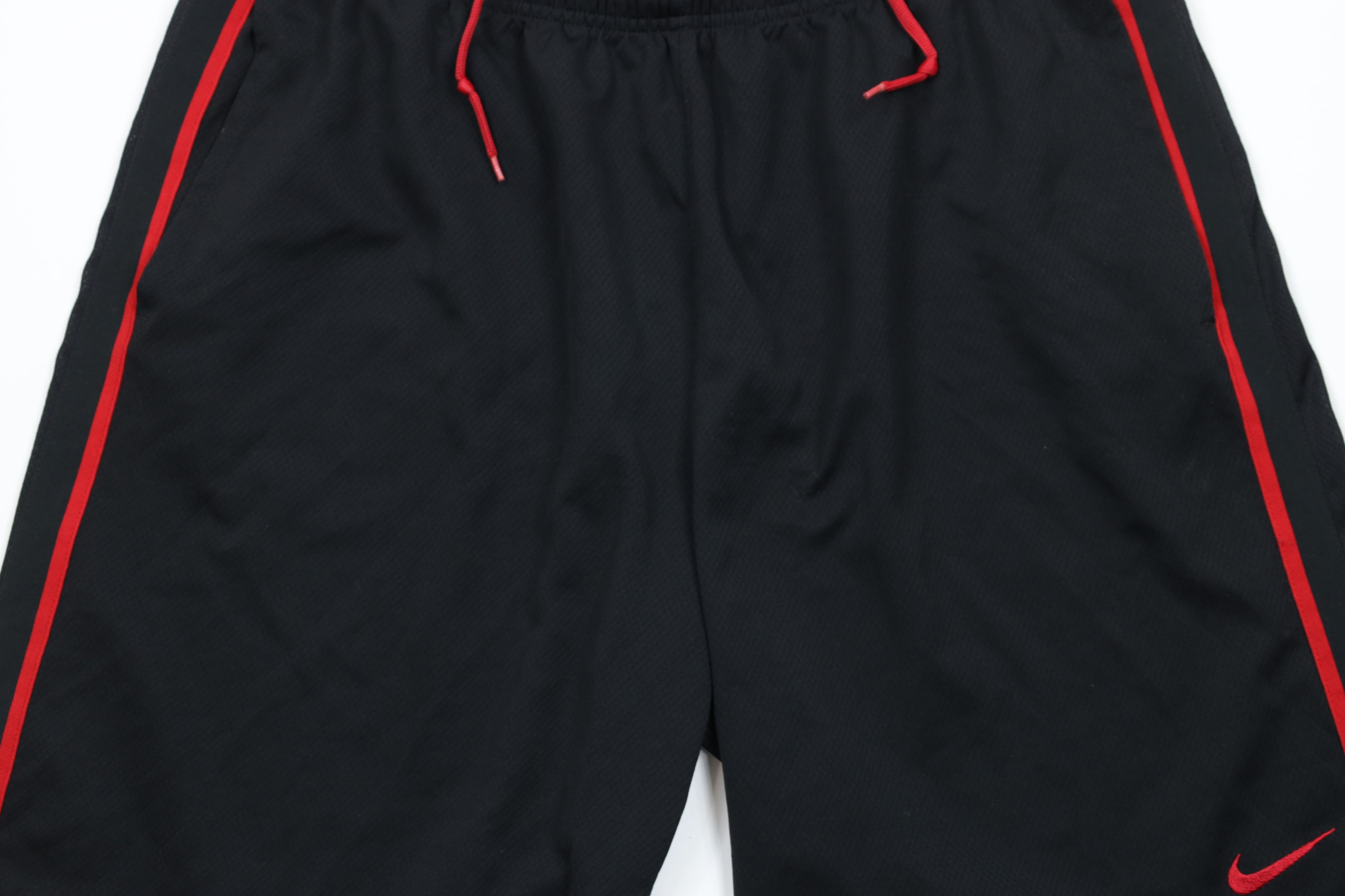 Nike × Vintage Vintage Y2K Nike Scott Mini Swoosh Above Knee Shorts Black Size US 34 / EU 50 - 3 Thumbnail