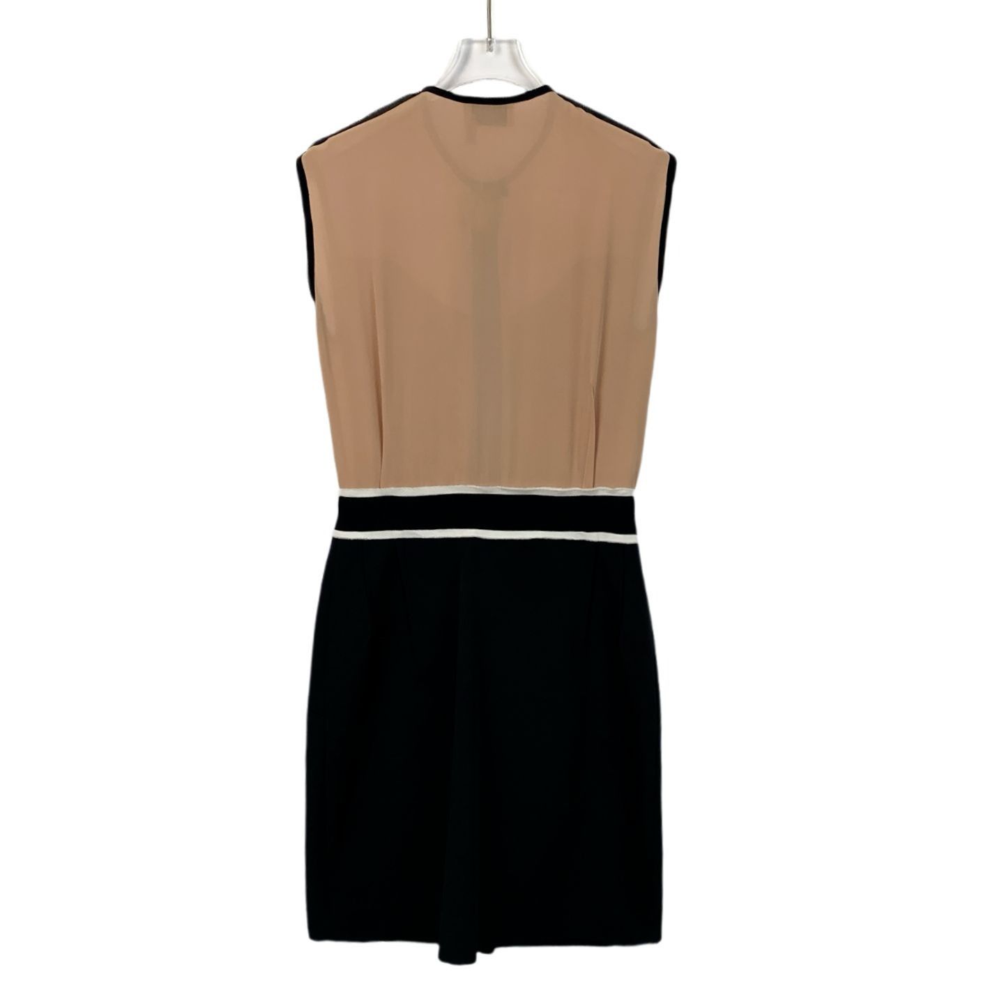 Lanvin Lanvin Colorblock Cotton Sleeveless Button-Up Dress (Size 34 Size XXS / US 00 / IT 34 - 7 Thumbnail