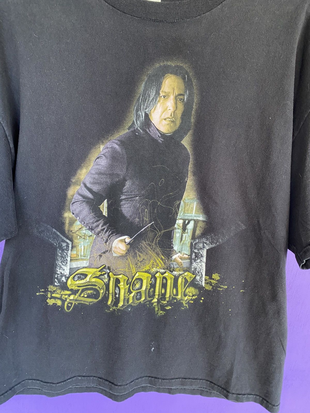 Other Vintage 00s Harry Potter professor Snape movie promo t-shirt Size US XL / EU 56 / 4 - 3 Thumbnail